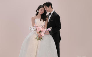 JUJIAO ❤ 一眼惊艳的韩式极简婚纱照