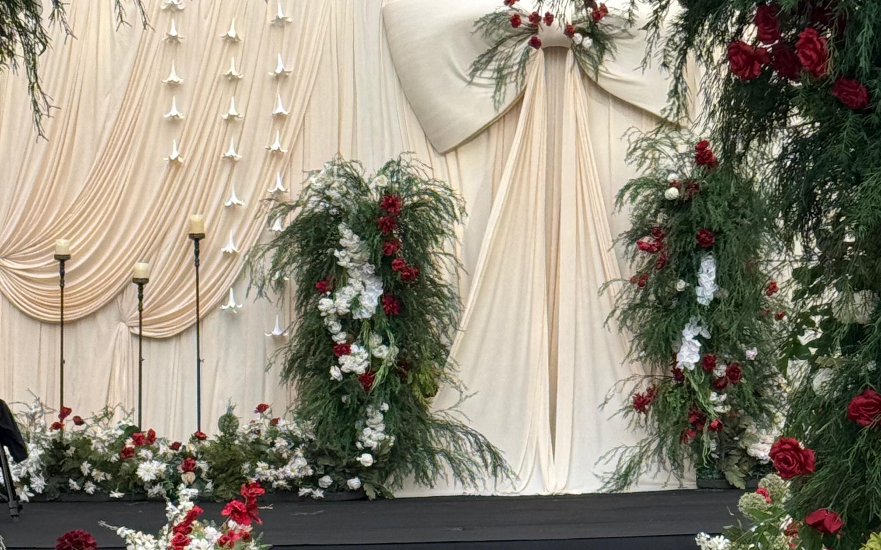 浪漫蝴蝶结婚礼来咯~真的好喜欢我的婚礼 