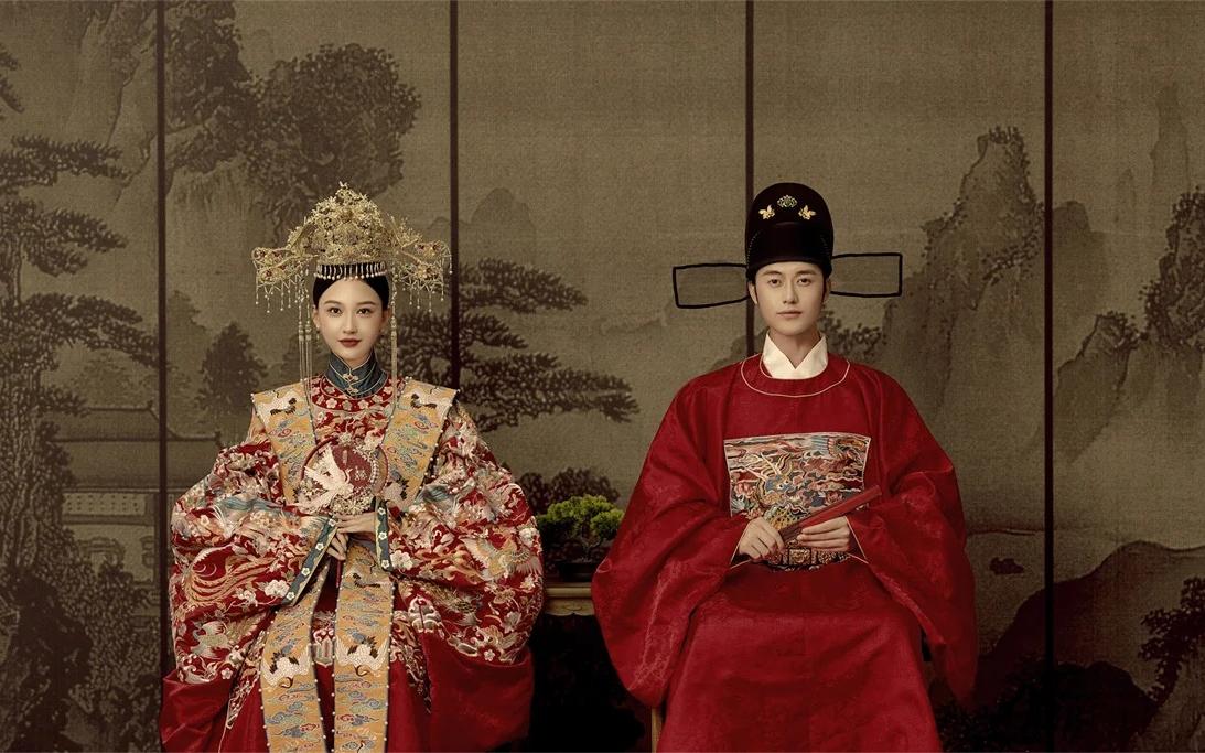 明制汉服婚纱照，国风浪漫拉满！