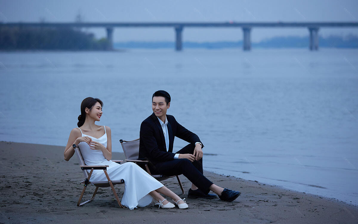 外景 湖邊電影感