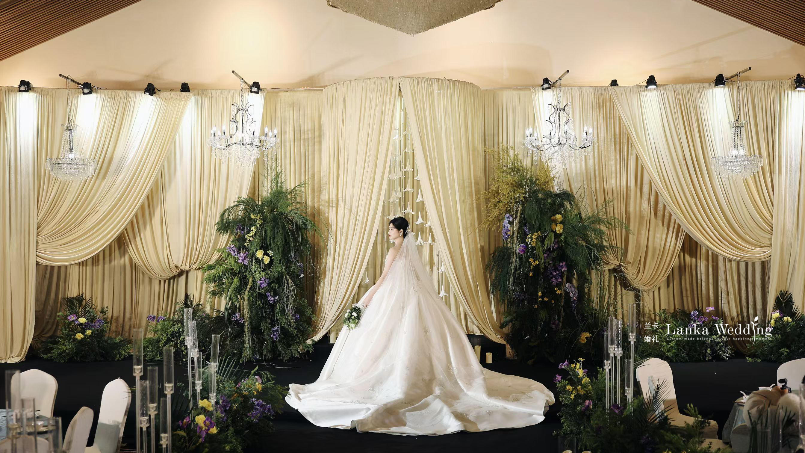 [ 兰卡婚礼宴会设计]潘安湖假日酒店x韩式野生系