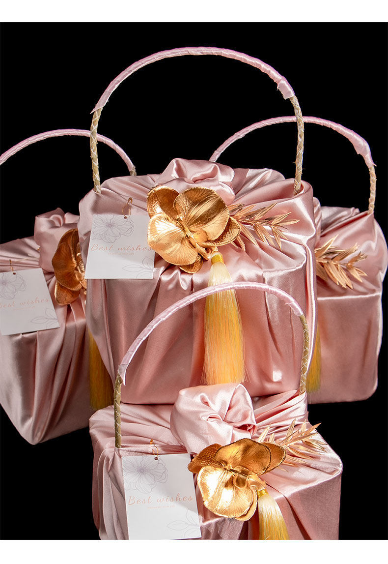 結(jié)婚禮盒 高檔實用 禮物手提籃 田園系列伴手禮