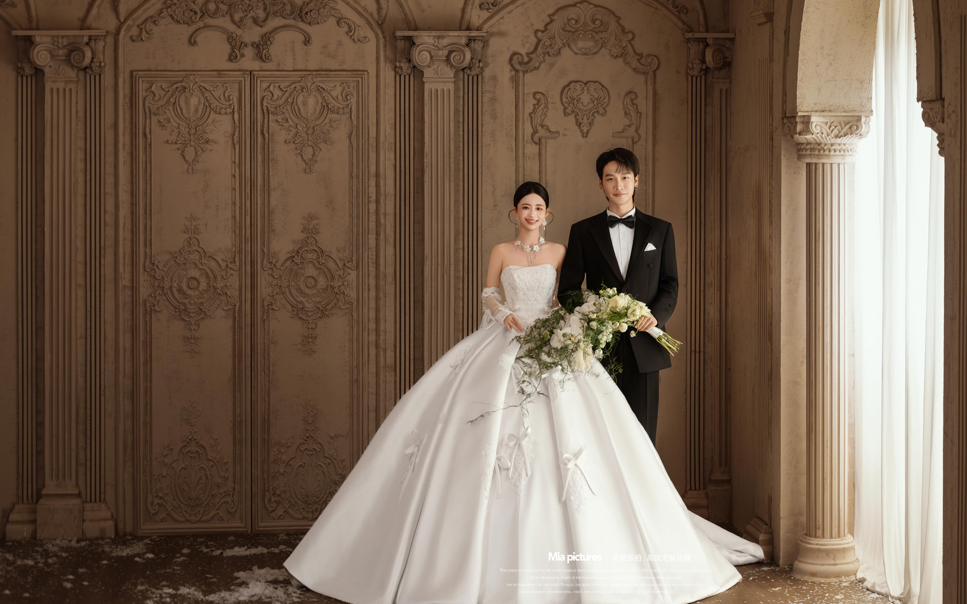 小众又高级与众不同的室内婚纱照风格分享