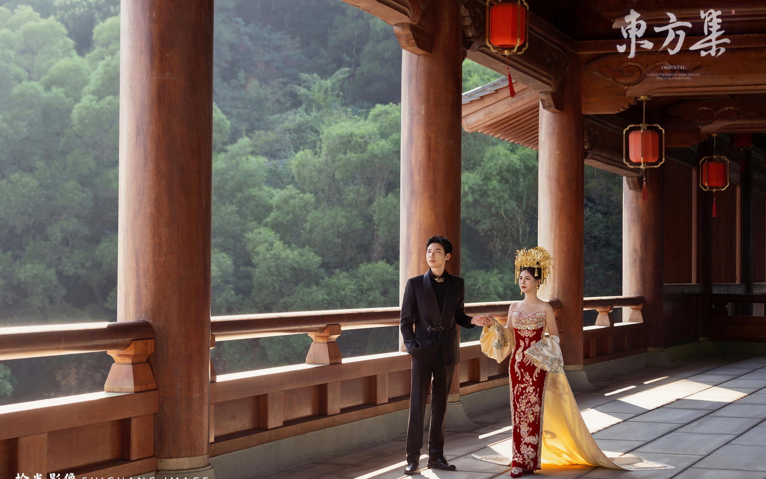 青磚黛瓦映紅妝，一顰一笑皆古香～ 