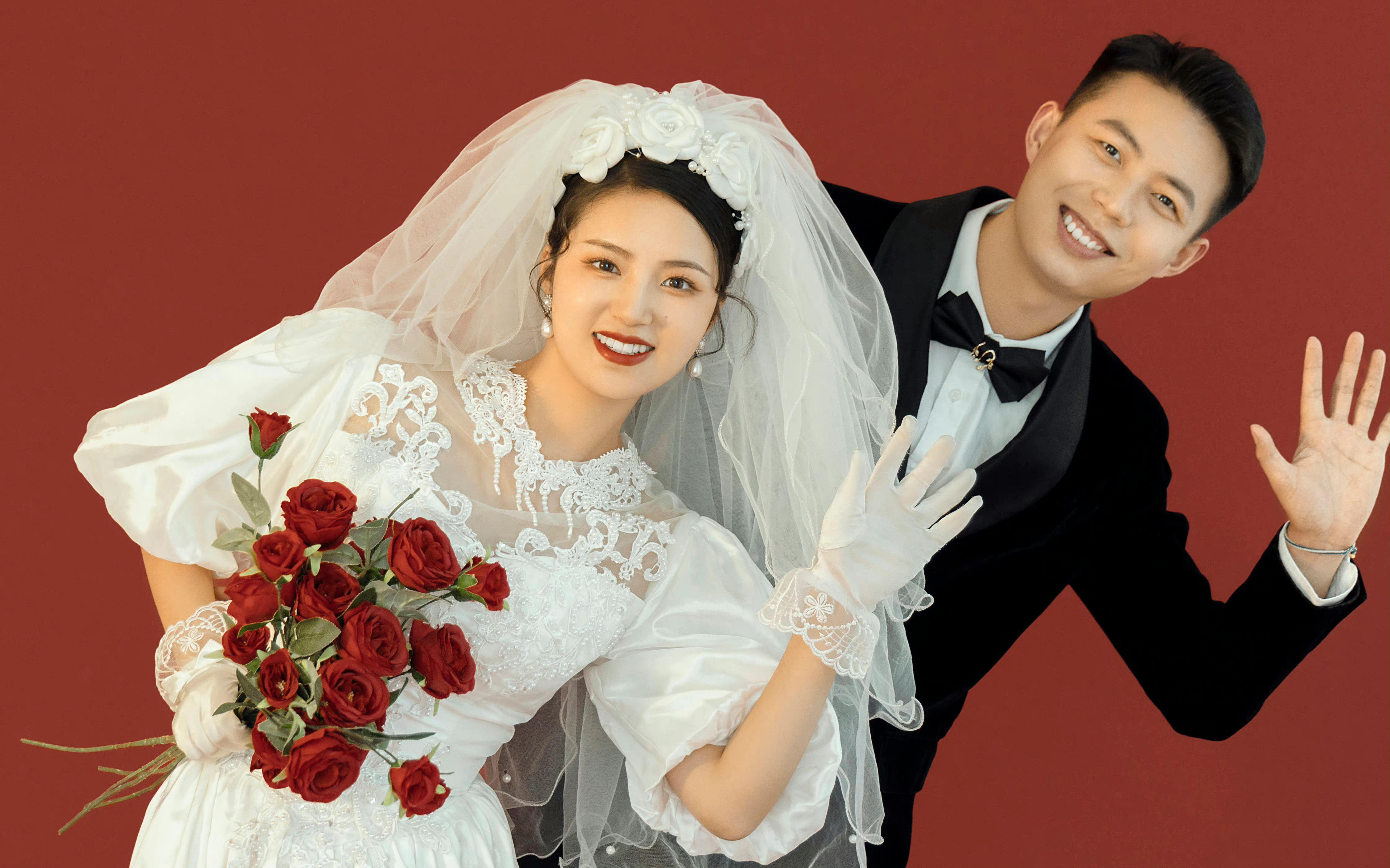 甜蜜官宣，超喜歡的復(fù)古喜家風(fēng)婚紗照