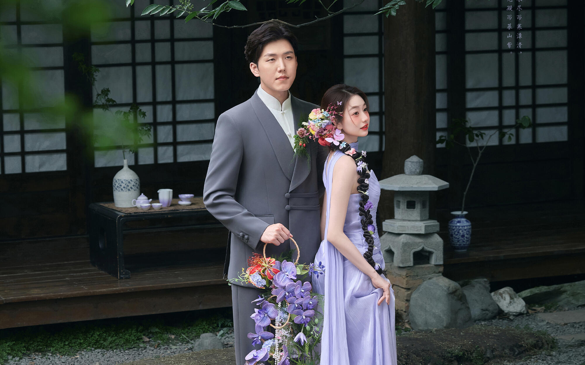 紫氣東來，被這組中式婚紗照美到窒息