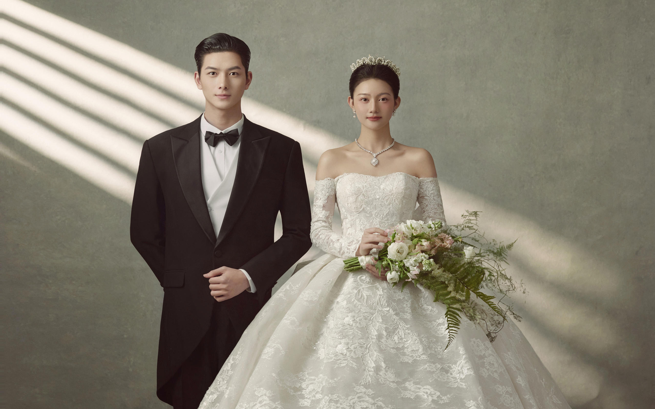 真不是劇照！是我剛拍的法式復古婚紗照