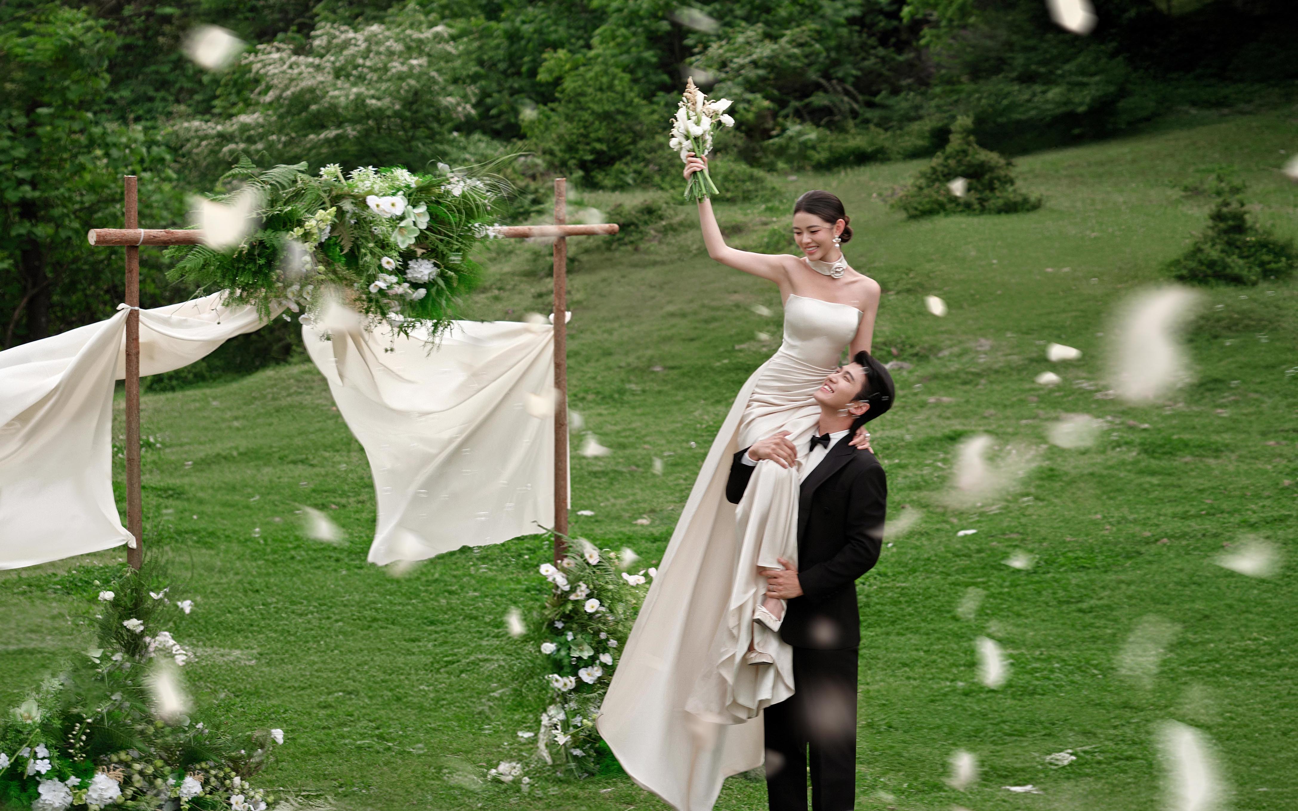 云卷云舒/森系浪漫儀式婚禮婚紗照