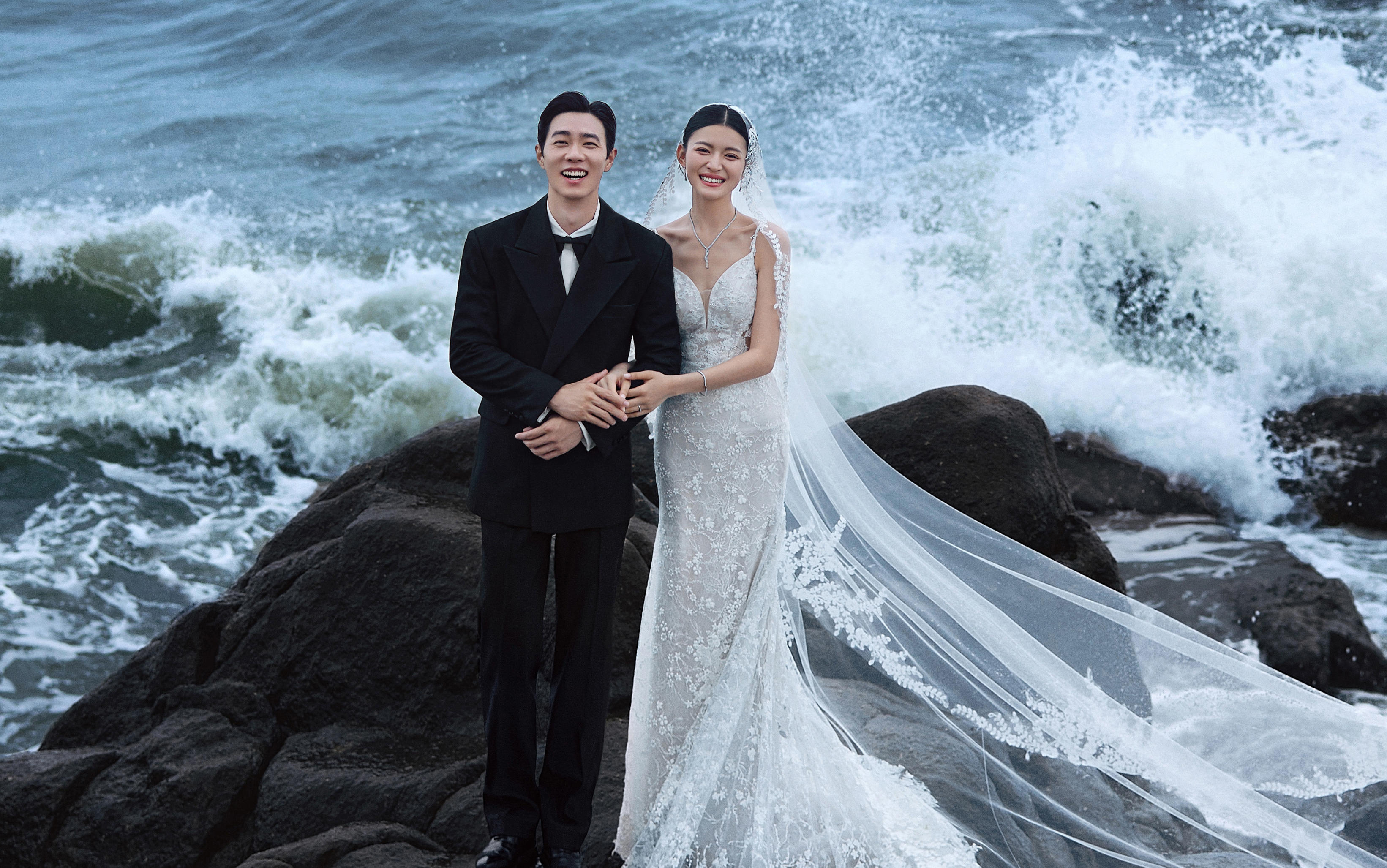 三亚旅拍真的夯爆了‼️海景婚纱照就这个权威