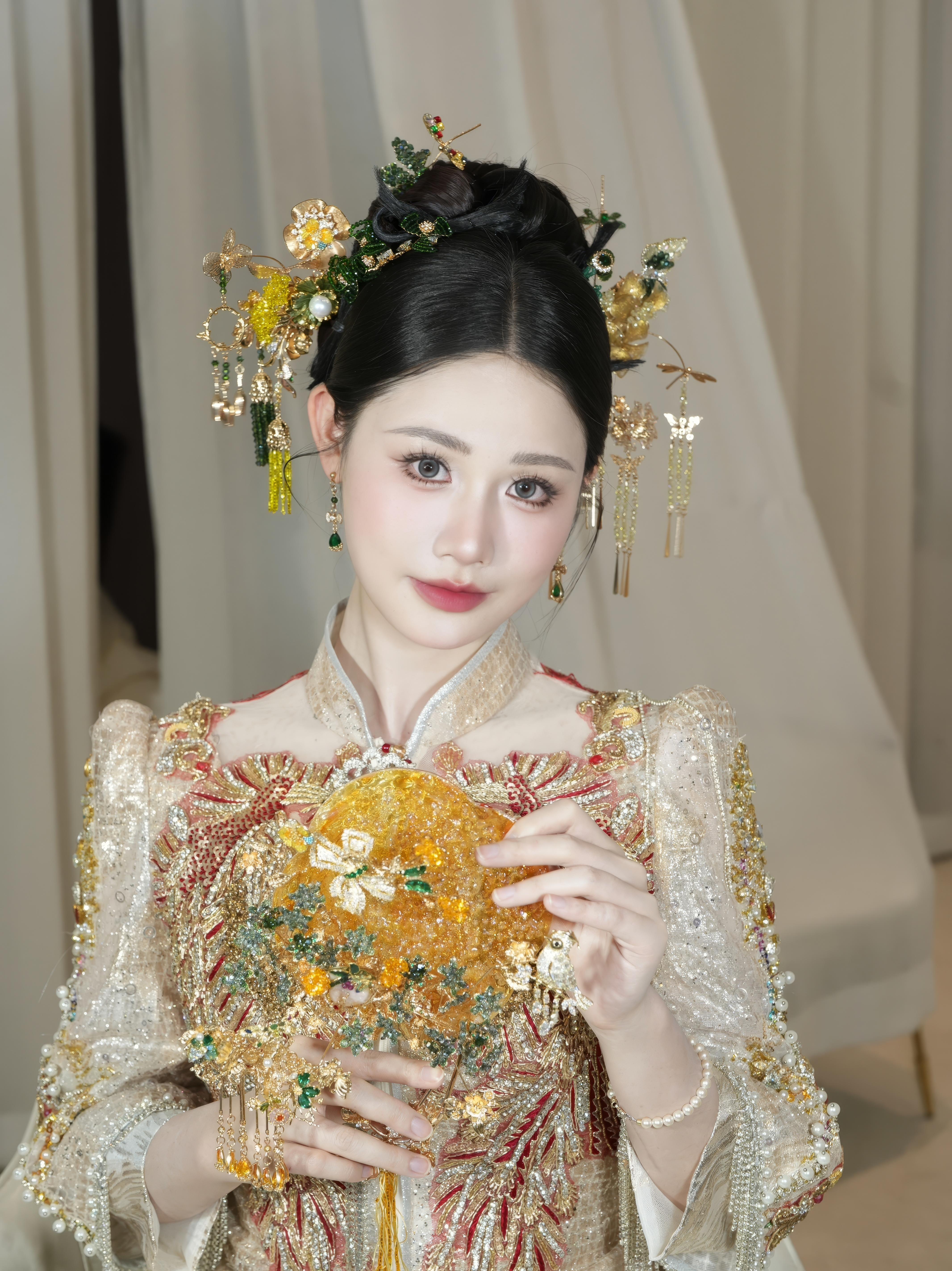 ღ予恩造型ღ中式秀禾造型