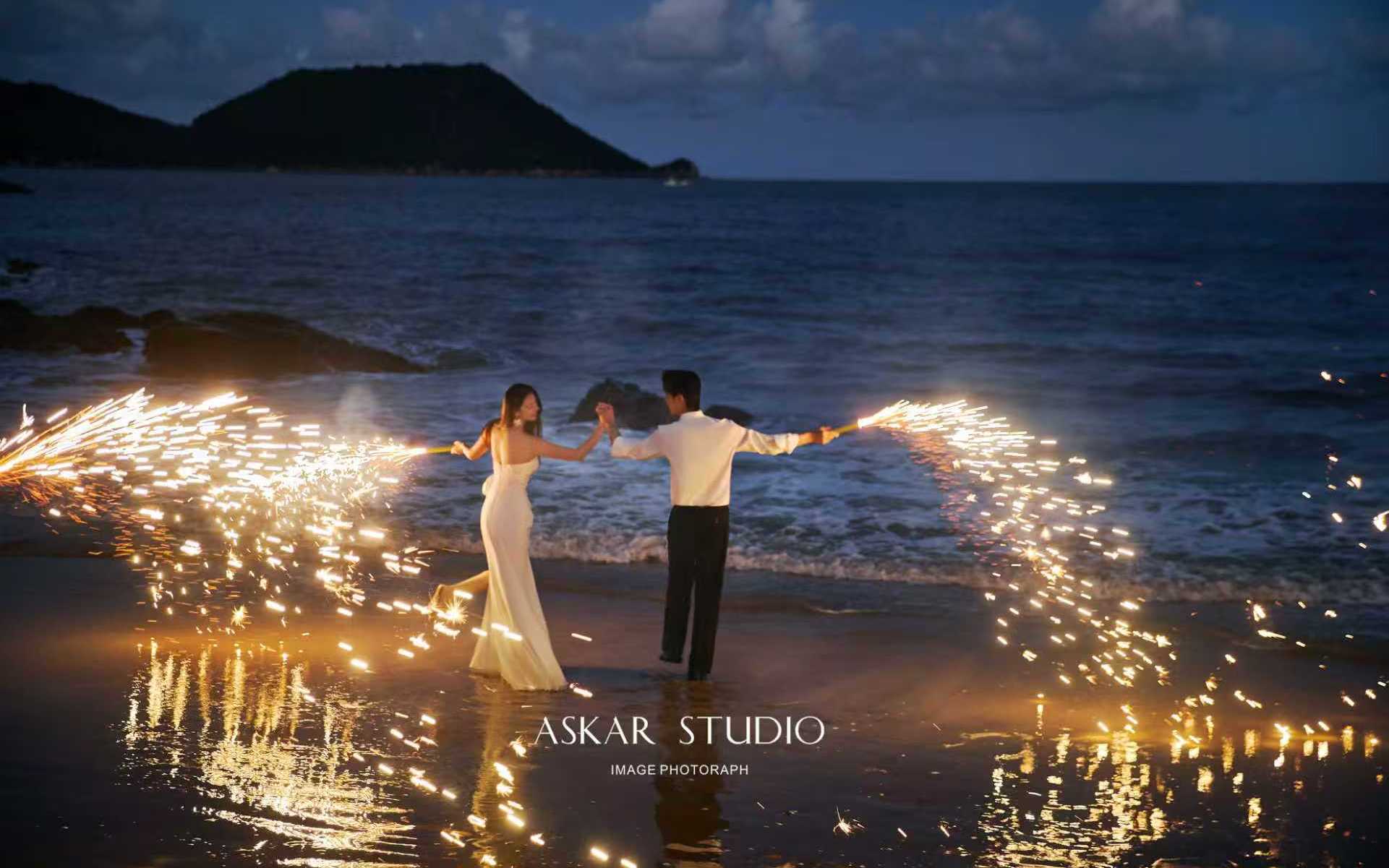 星火吻海浪，余生映双眸💫