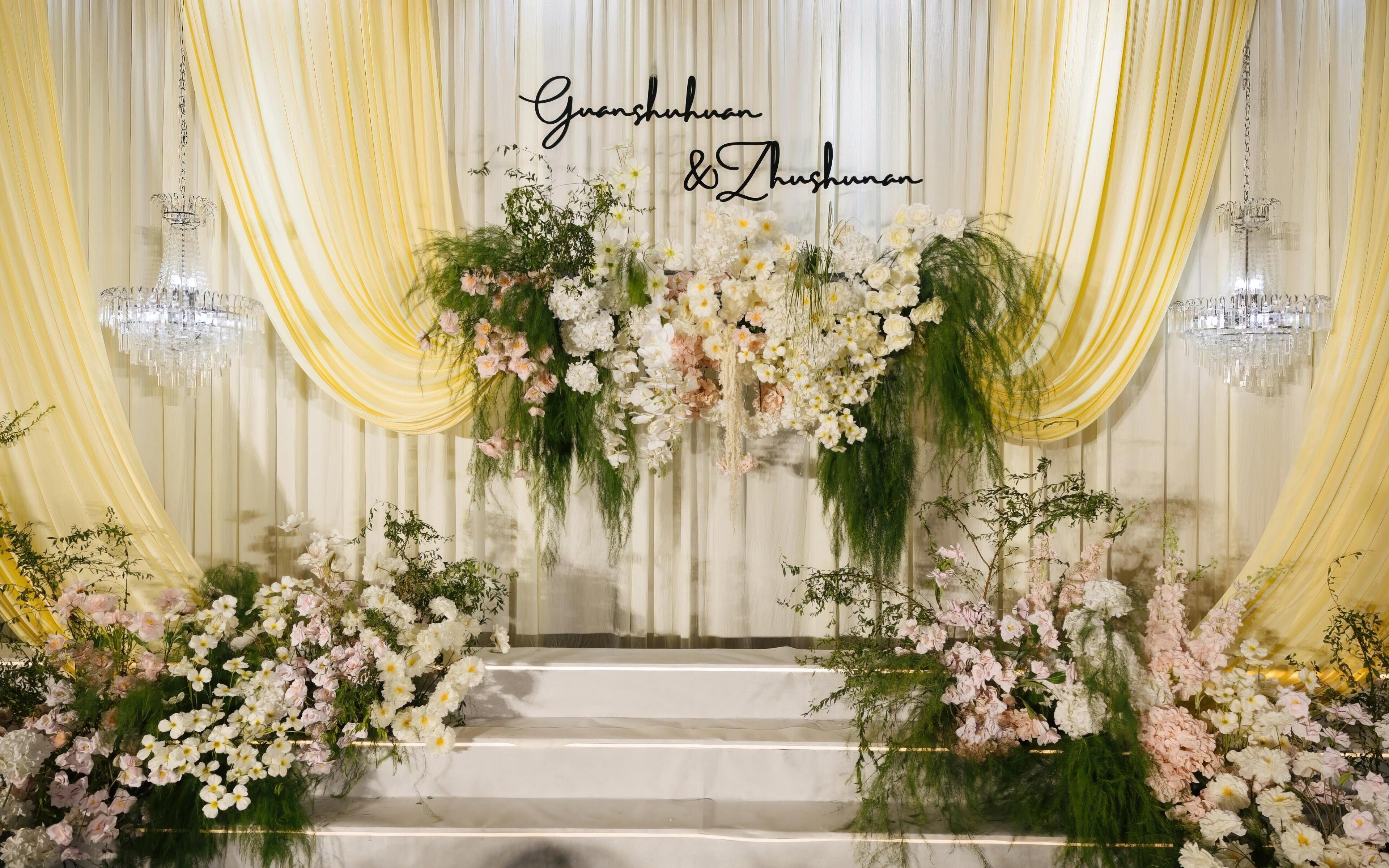 MEMO美慕|奶黃色的婚禮盡顯溫柔