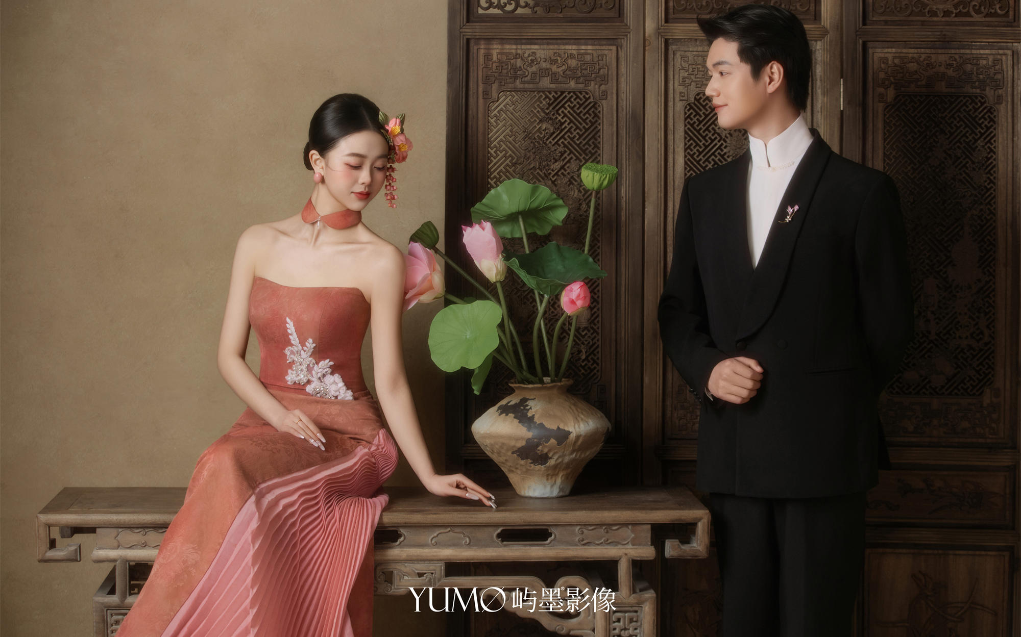 被問爆的國風新中式婚紗照