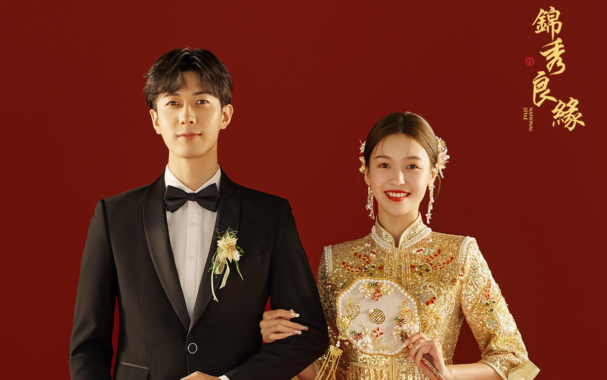 一眼心动的新中式婚纱照✨国人才能理解的美