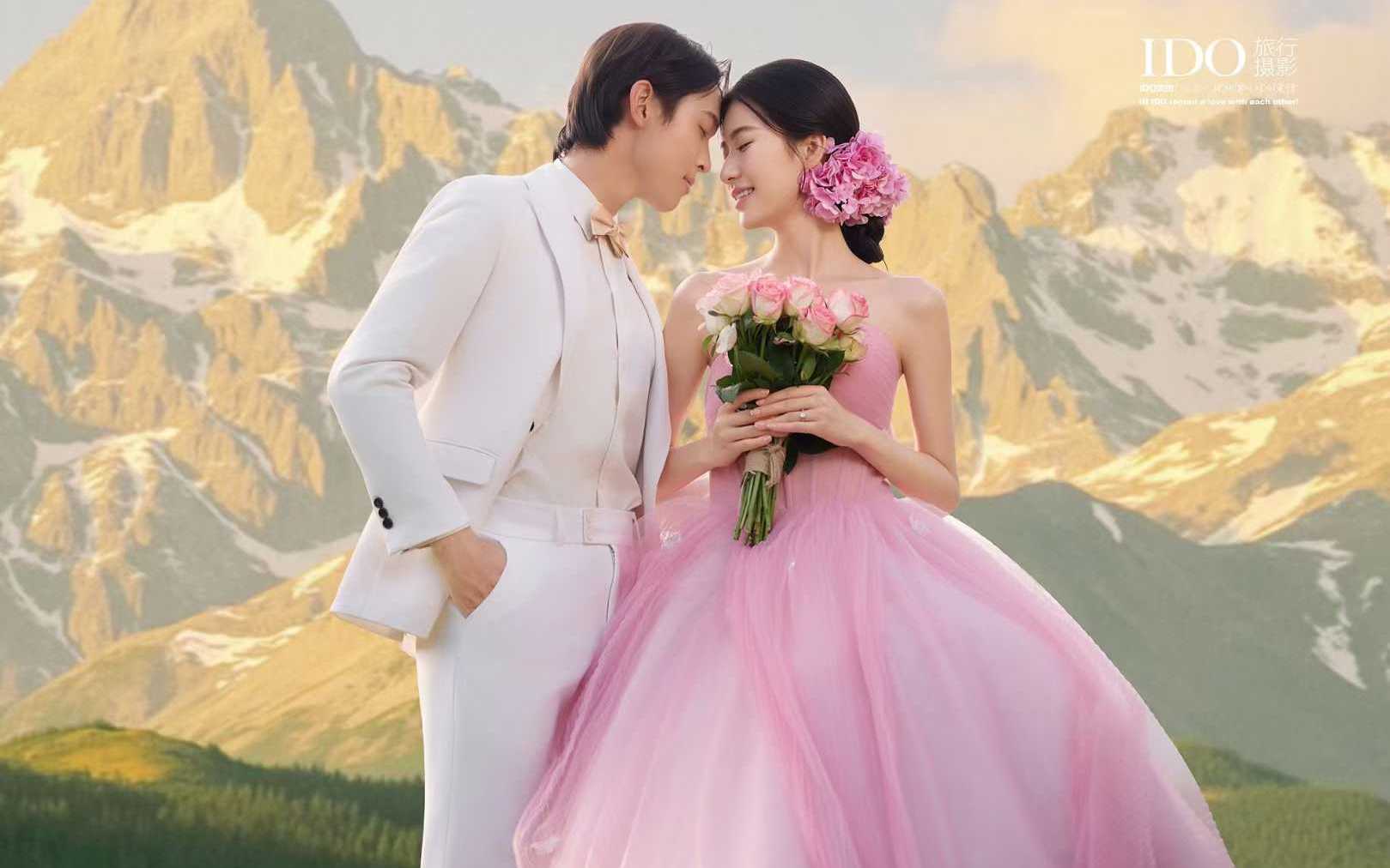 雪山為誓，粉紗為證