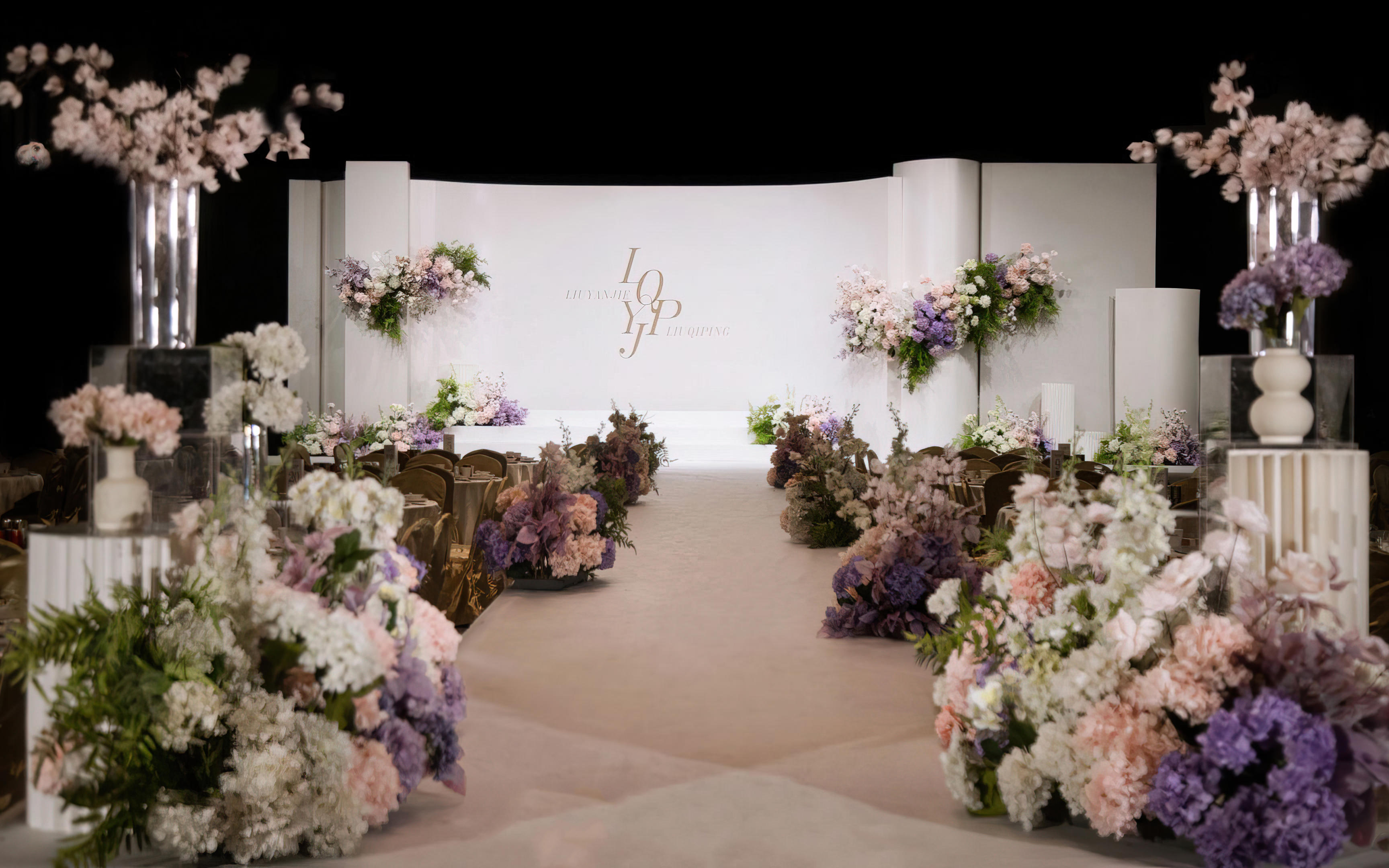 #甜蜜蜜婚礼#简约 ins 黛紫