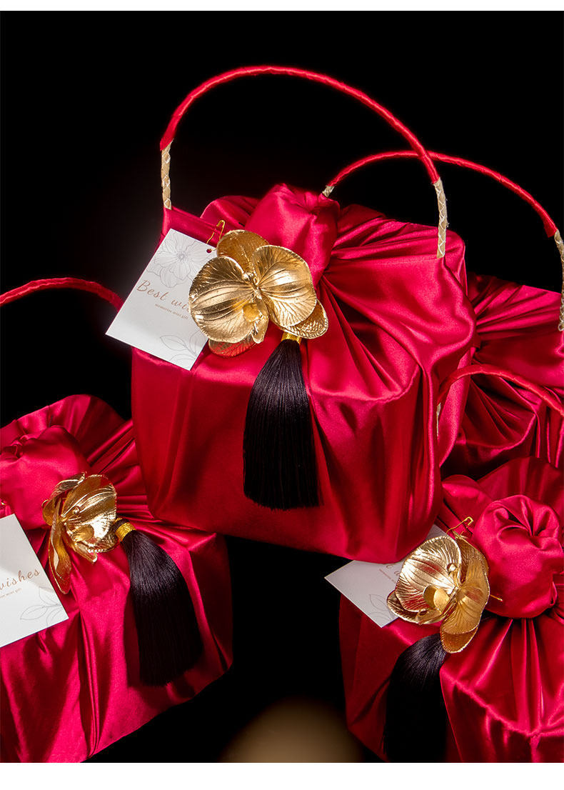 結(jié)婚禮盒 高檔實用 禮物手提籃 田園系列伴手禮