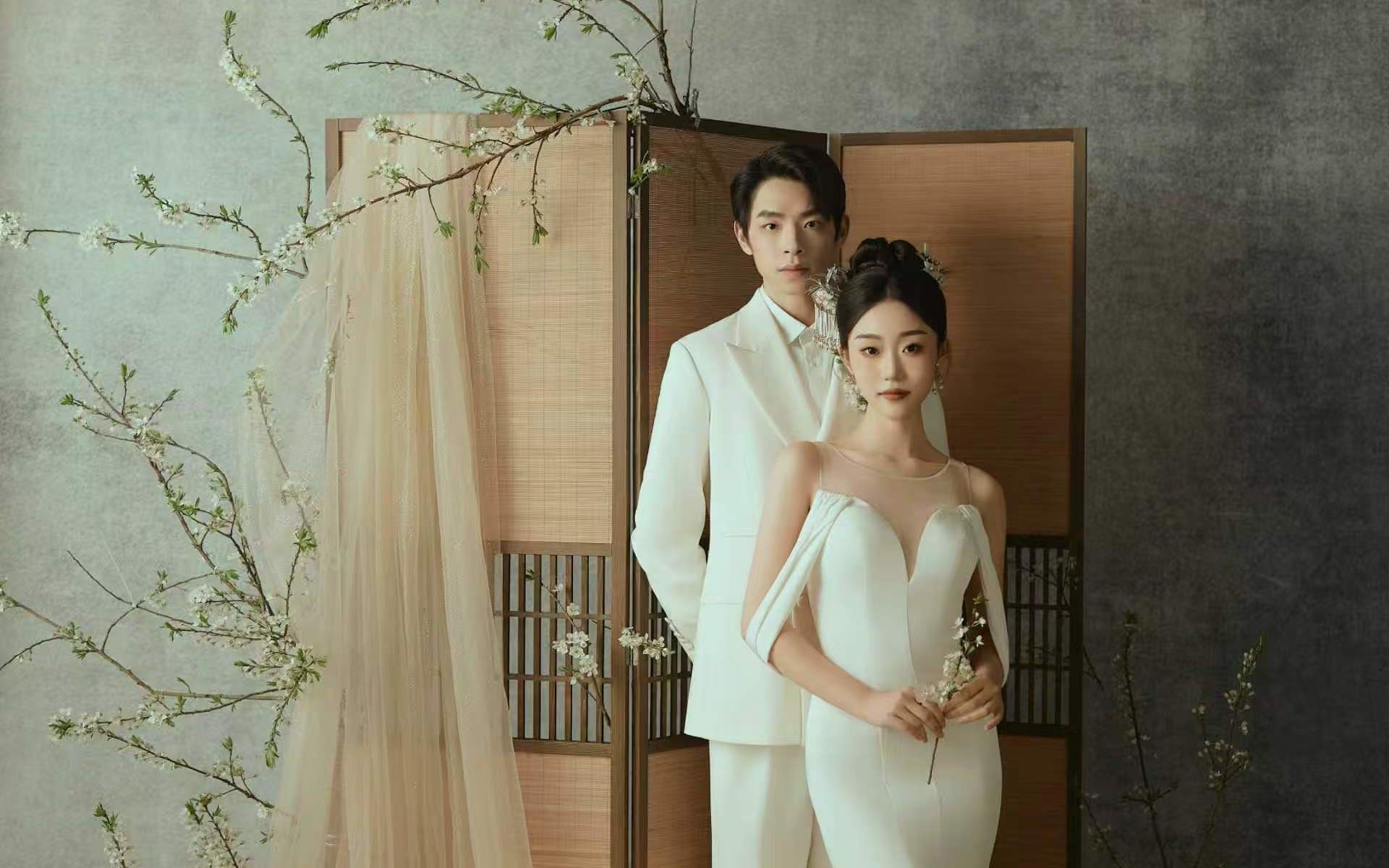 东方美学新中式婚纱照