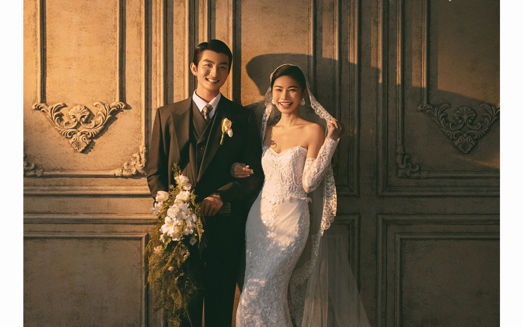 ??法式復(fù)古婚紗照必須有姓名