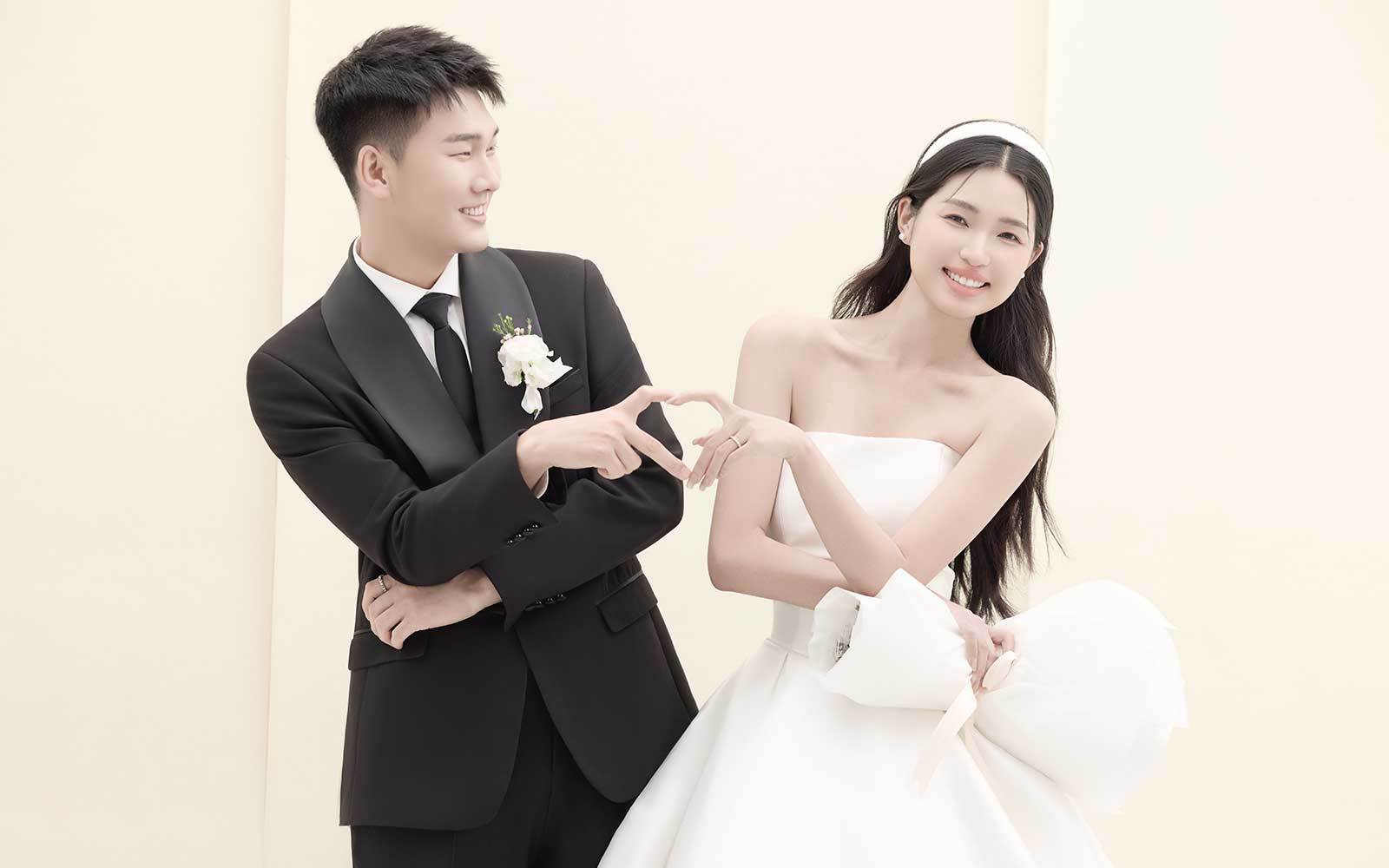 是心動(dòng)?拍到了少女感滿分的韓式婚紗照