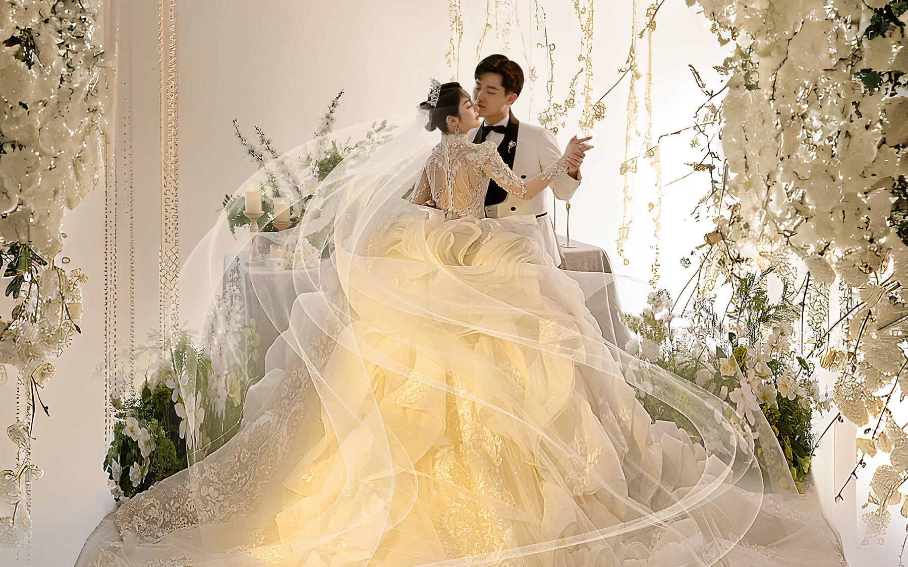 【真實(shí)客片】?jī)x式感婚紗照丨劉宏偉&劉婉瑩