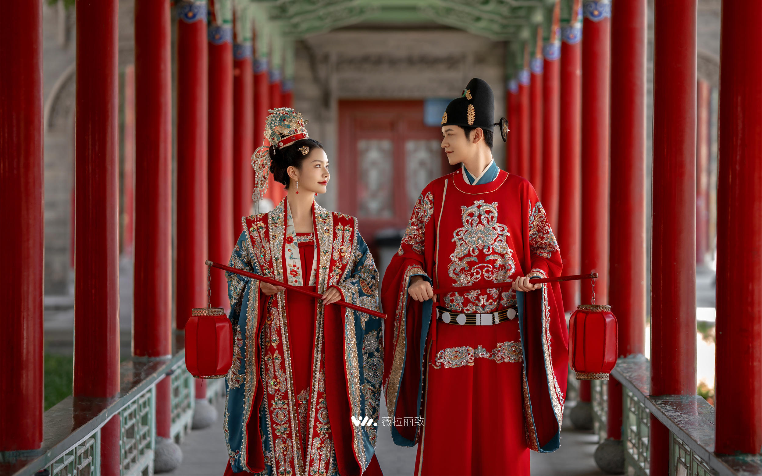 凤冠霞帔·十里红妆❤️一眼万年的汉服婚纱照