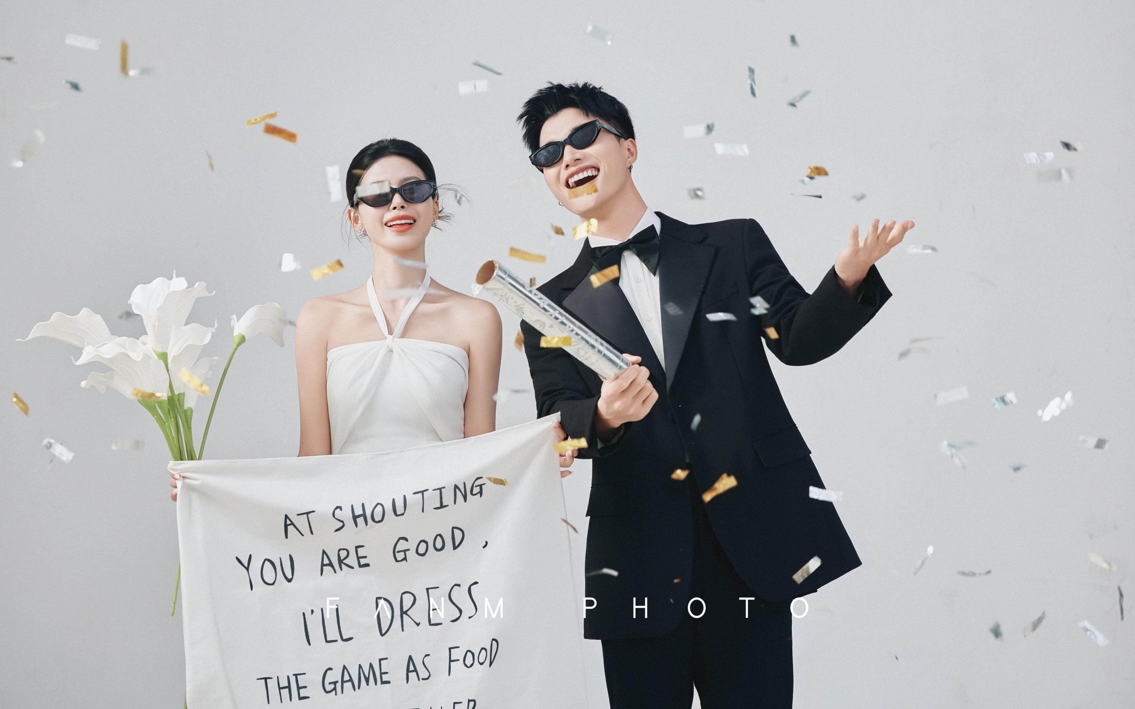 梵梦®原创 | 高级玩家的婚纱照，不扮乖只玩帅