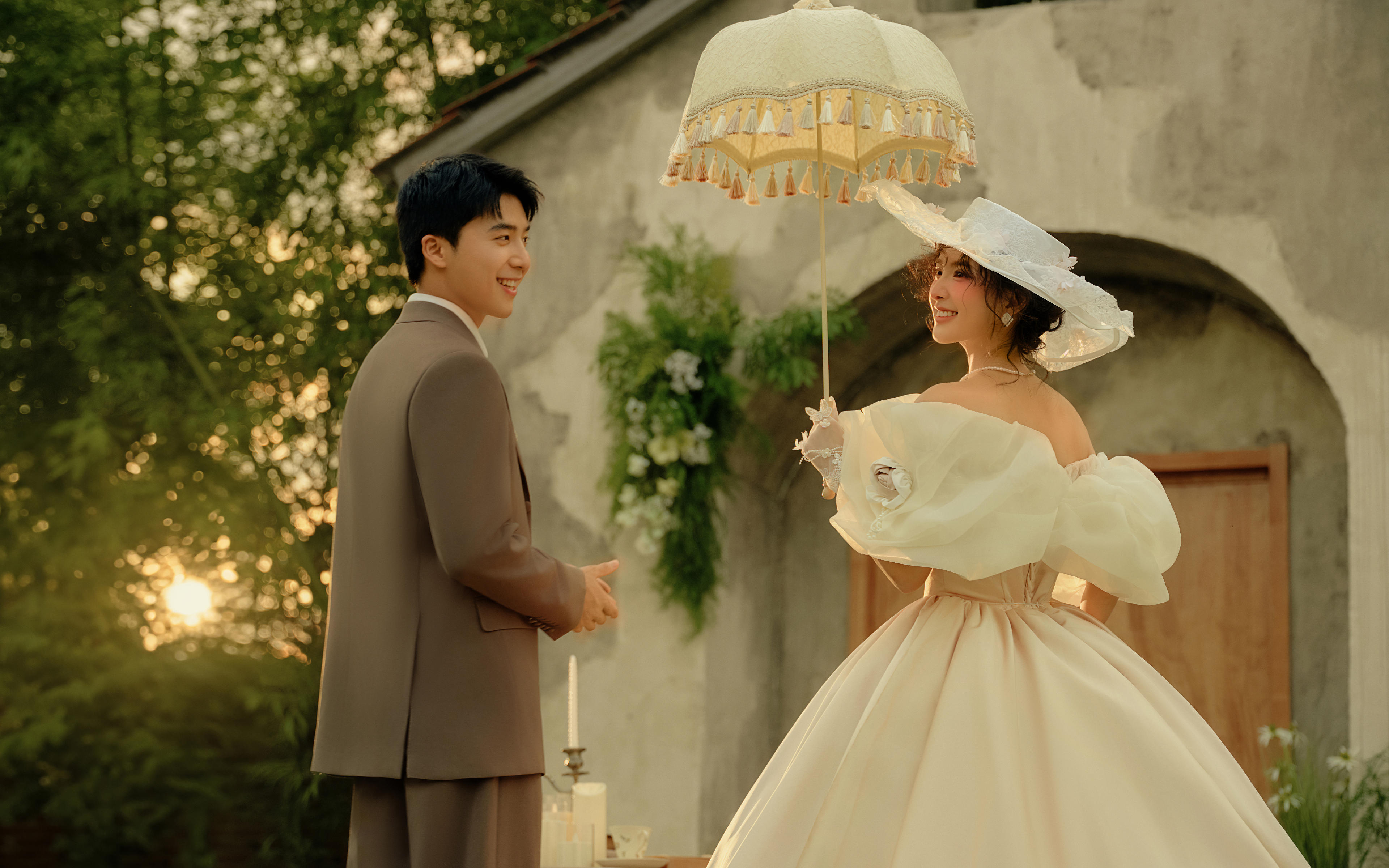 法式復古婚紗照??美到心巴上的浪漫氛圍感