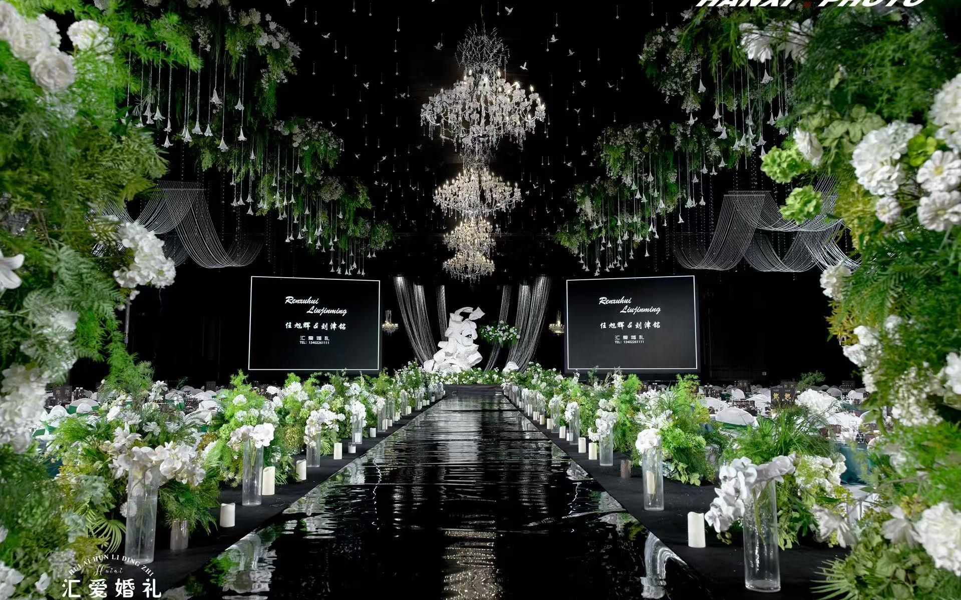 森系韩式婚礼，优雅氛围自然流露