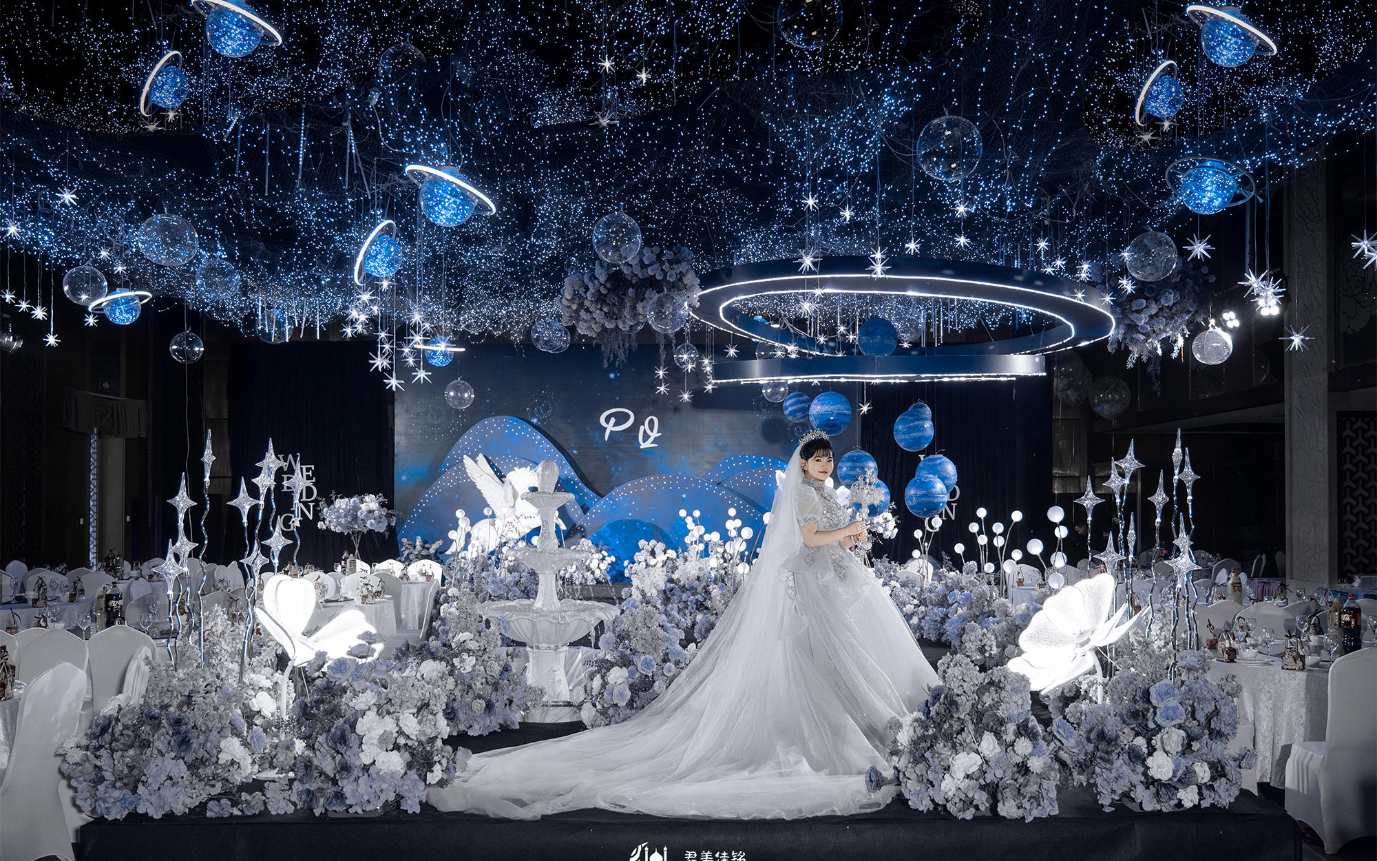 【君美佳銘】星空系吊頂婚禮