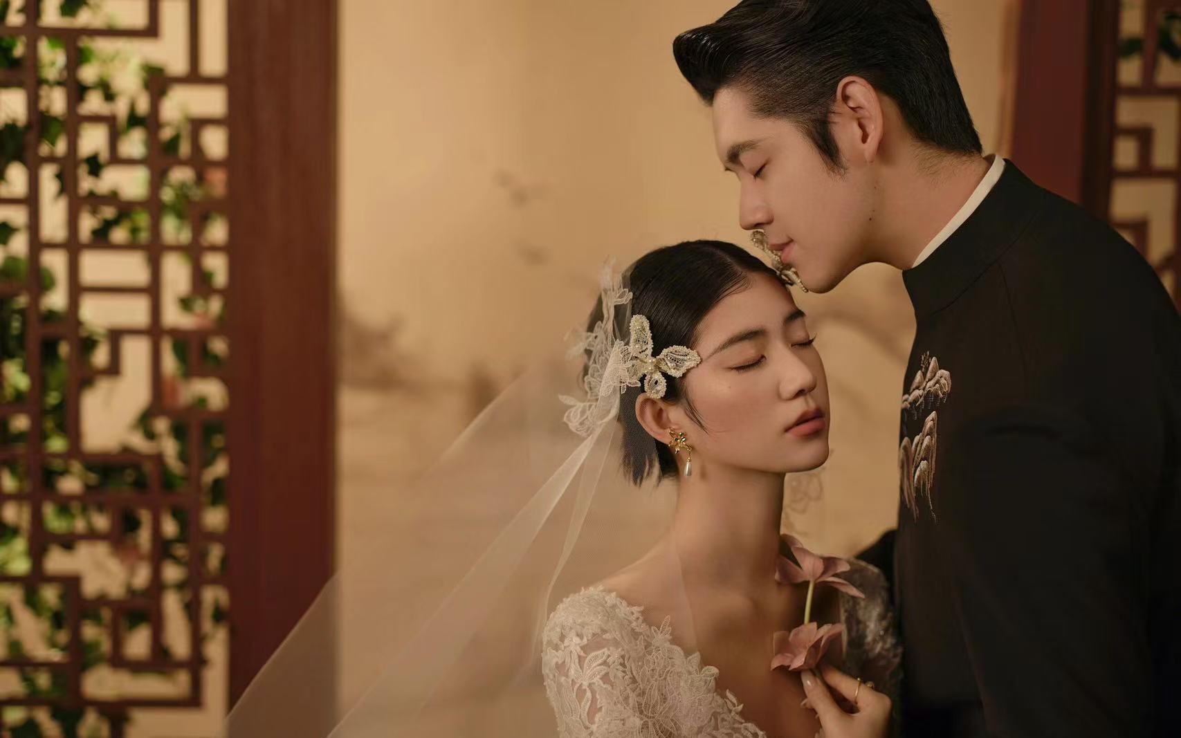 閉眼沖??新中式婚紗照真的很出片
