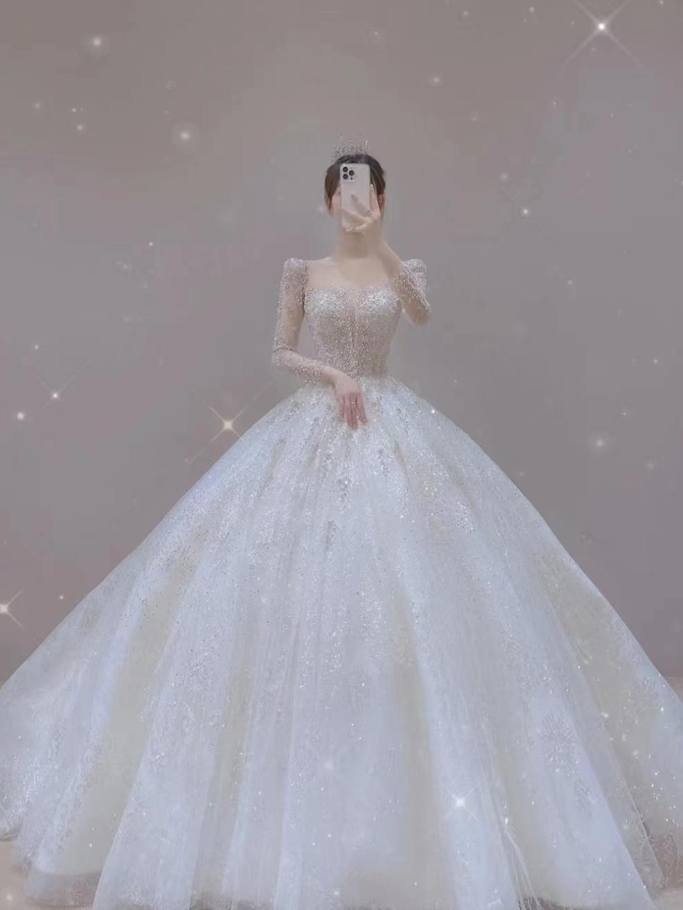 让万千少女沉沦的抹胸婚纱