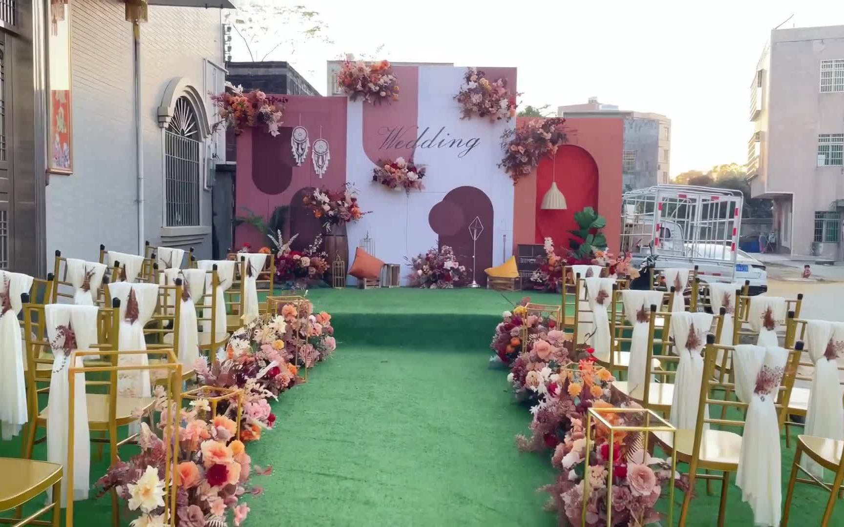 鉑爵婚慶｜簡(jiǎn)約草坪婚禮