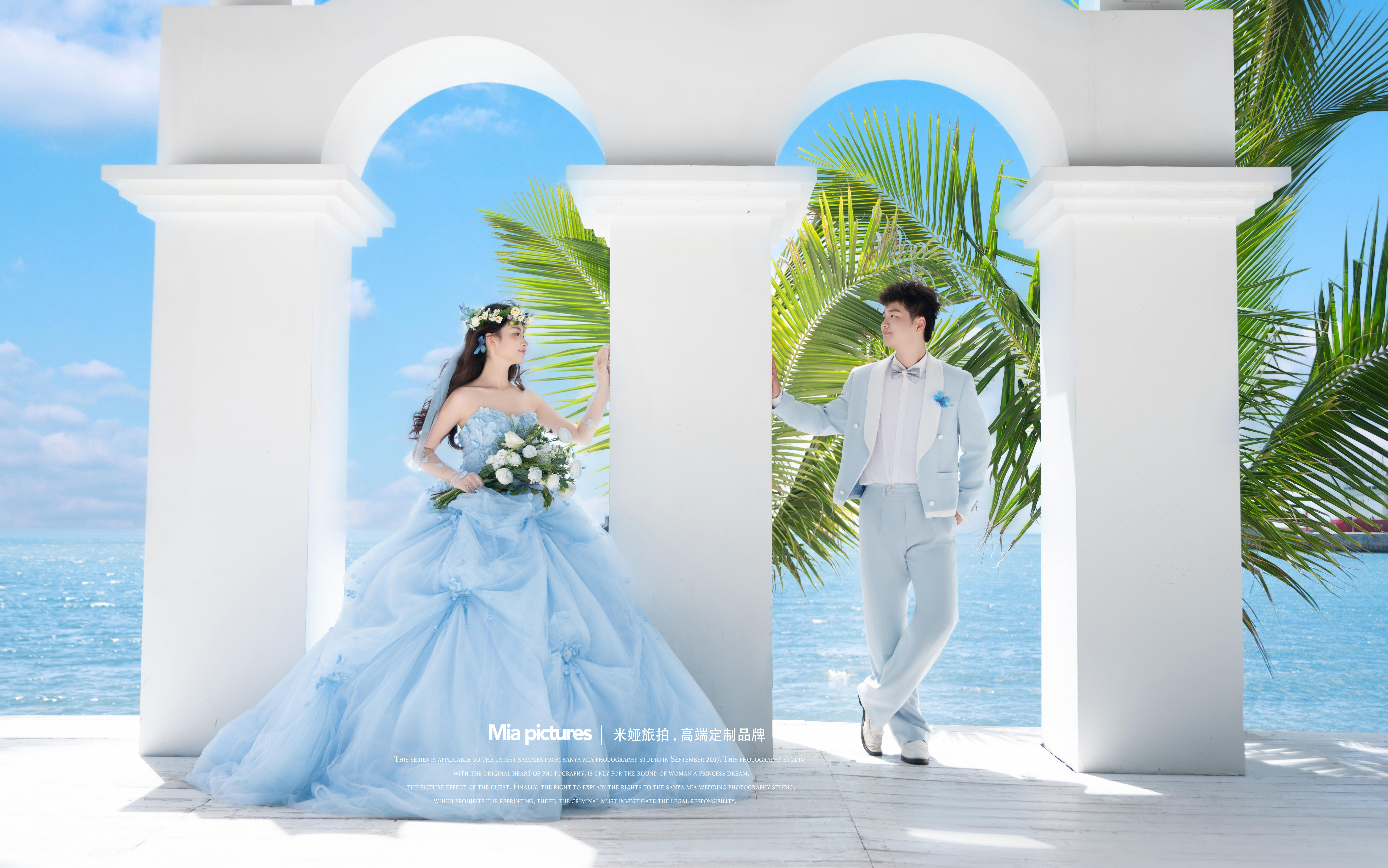 公主请拍💗大小洞天超出片！三亚婚纱照