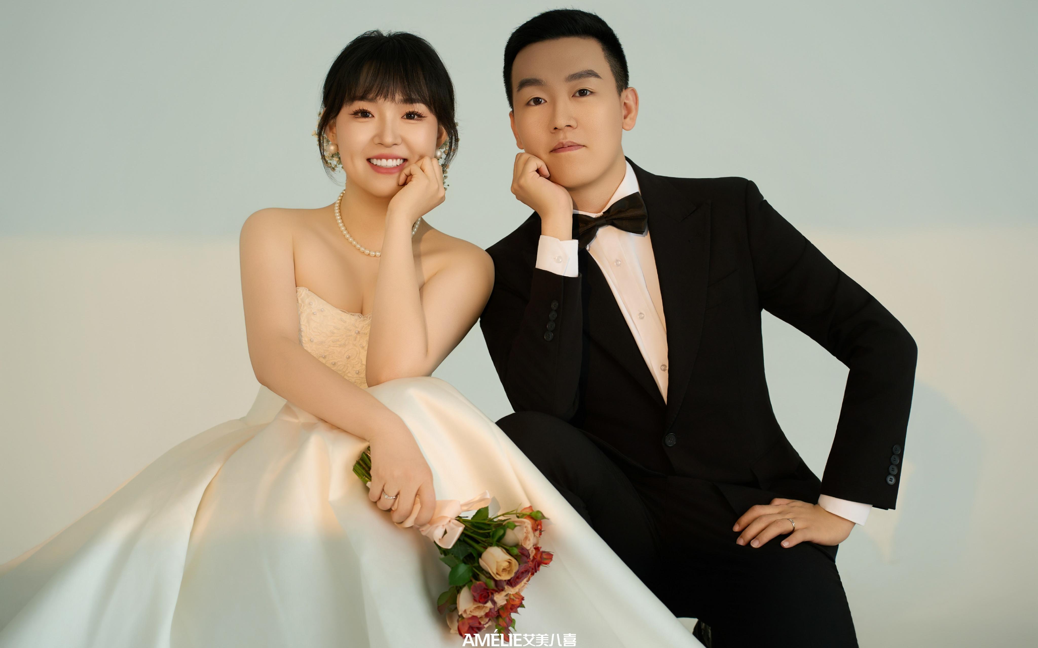 捧花笑纱照！心动感拉满💐