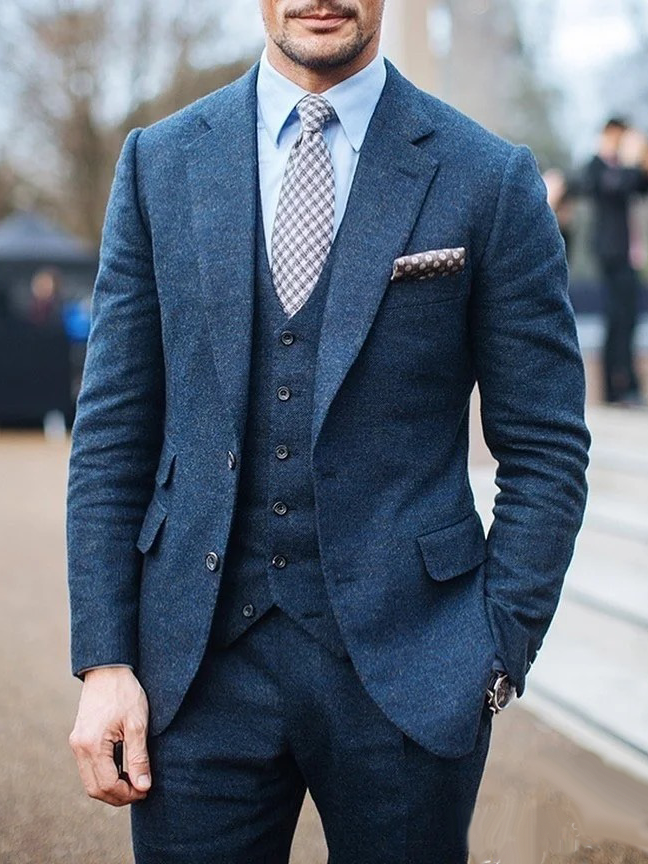 蒂衣量品西装款式—平驳领