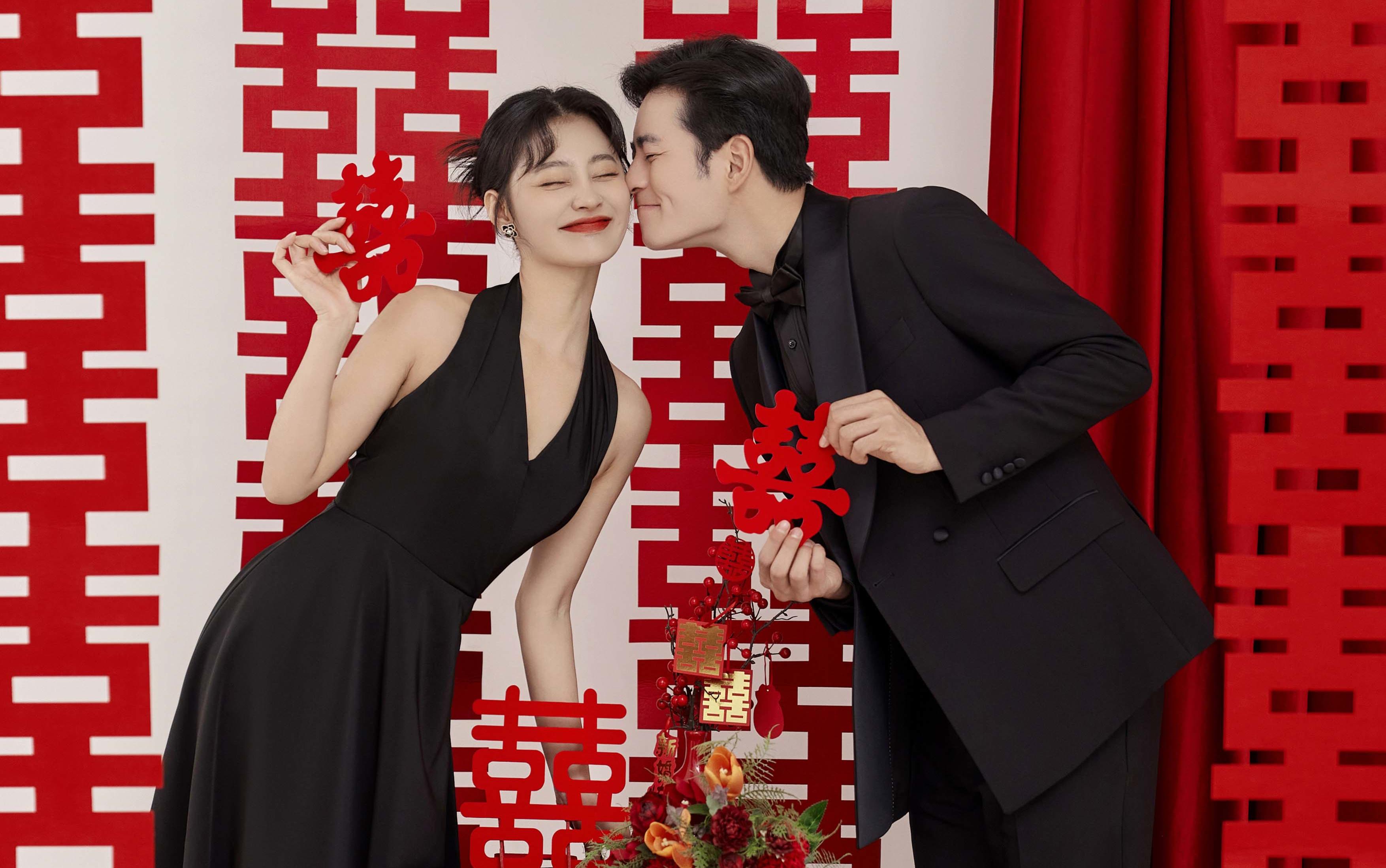 啊啊这就是我想拍的喜嫁婚纱照 找到啦!