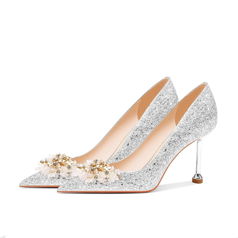 【婚禮紀(jì)嚴(yán)選】絕美高跟水晶婚鞋