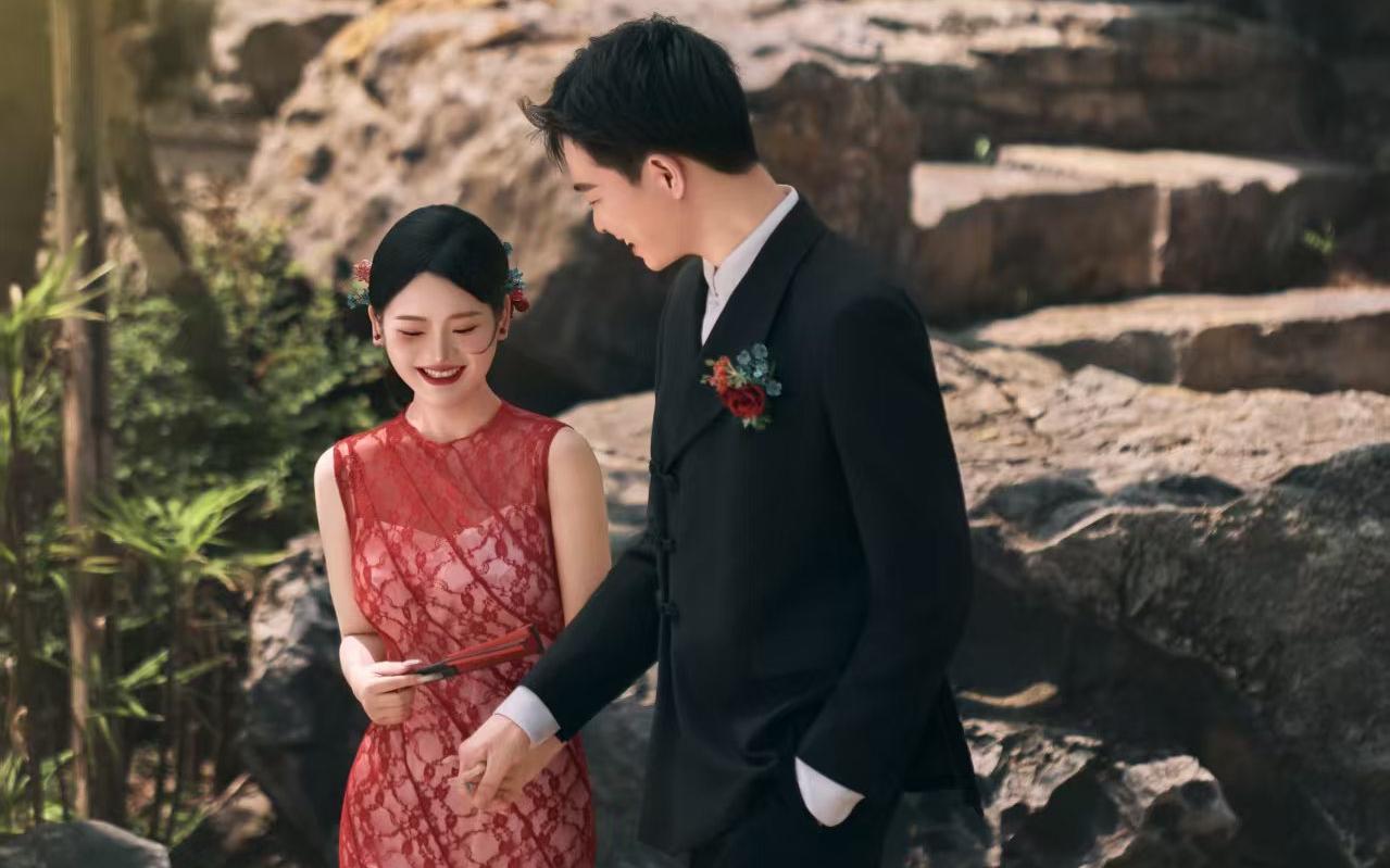 巴中婚纱照|国风中式园林系列