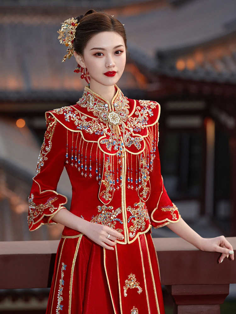 品牌婚纱礼服三件套