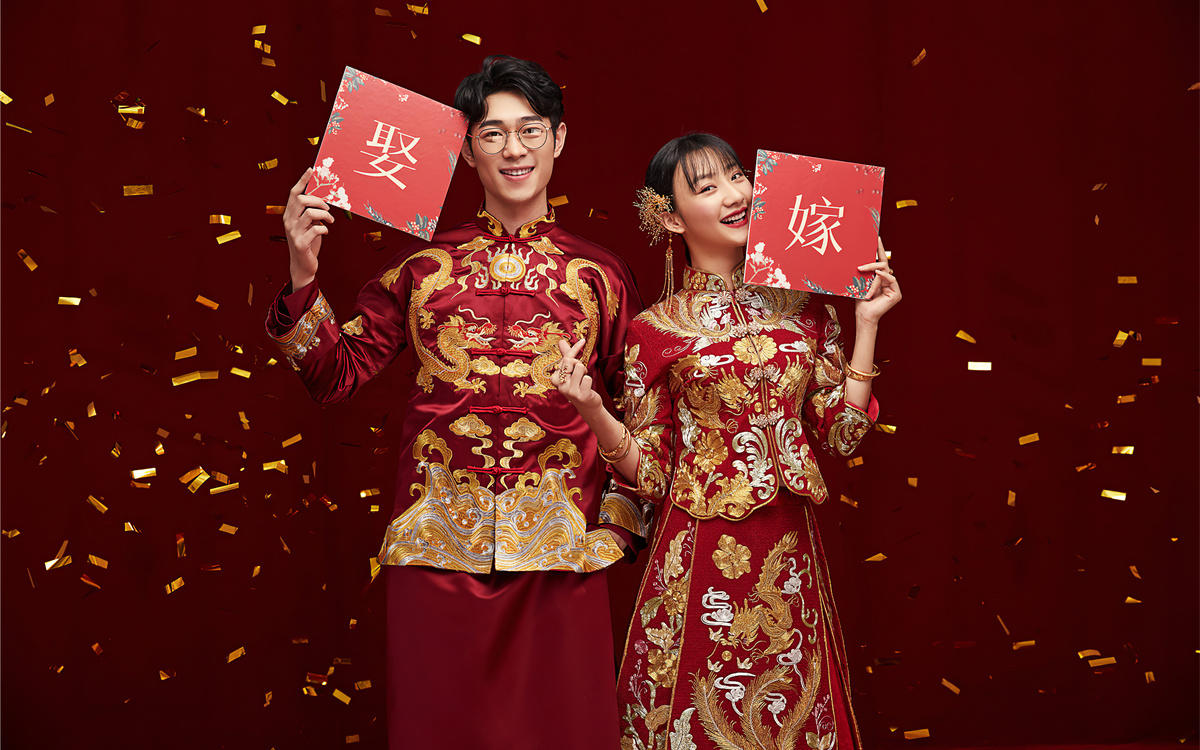 谁拍都说绝❗新中式喜嫁婚纱照真的太好看啦