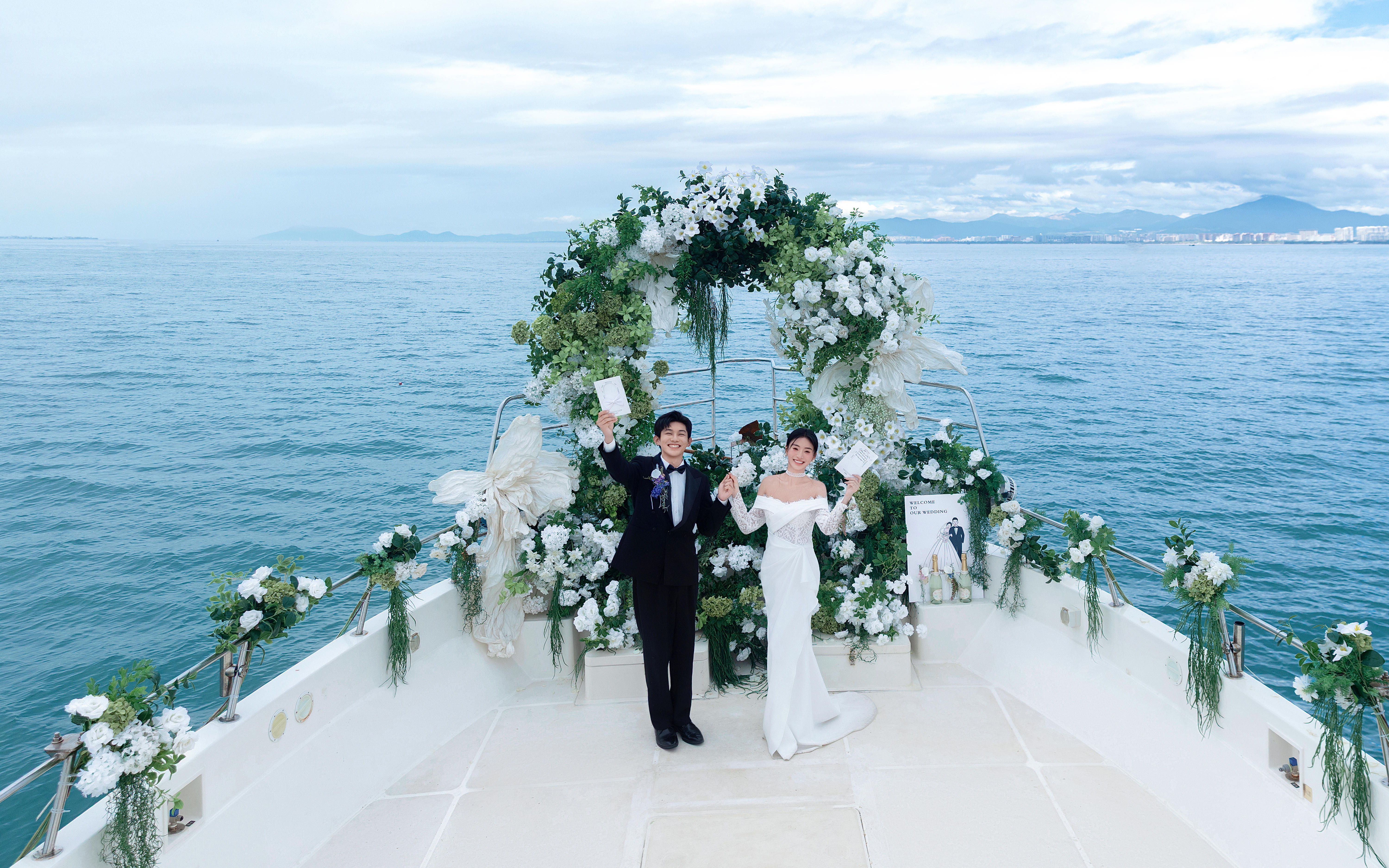 雪山壯闊 城堡靜謐 在大自然見證下締結(jié)誓言