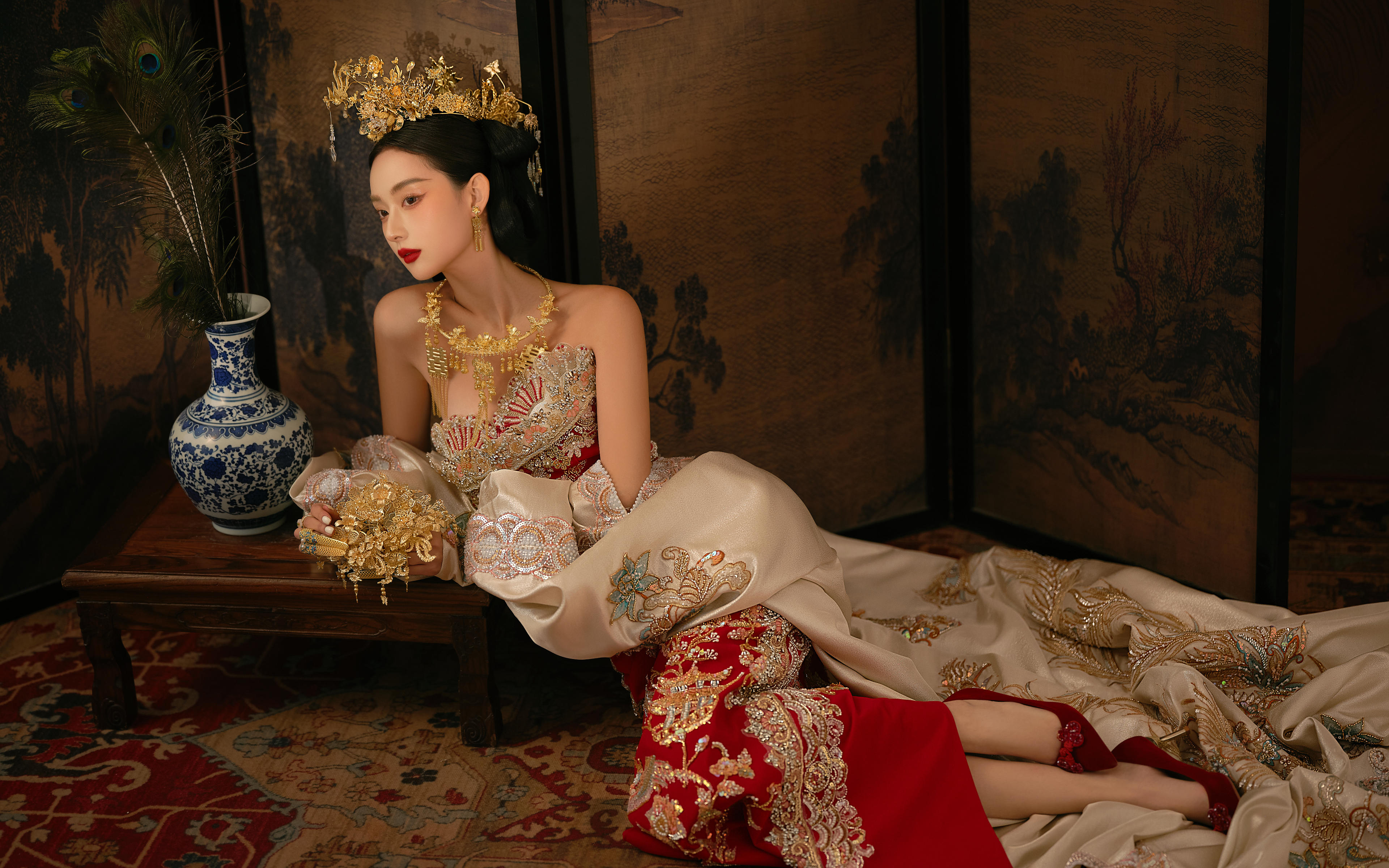 沉浸式体验东方美学❗超喜欢的新中式婚纱照