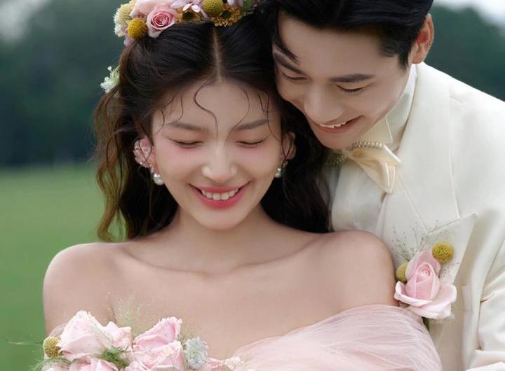 花神森系少女婚紗照 把浪漫刻進(jìn)骨子里