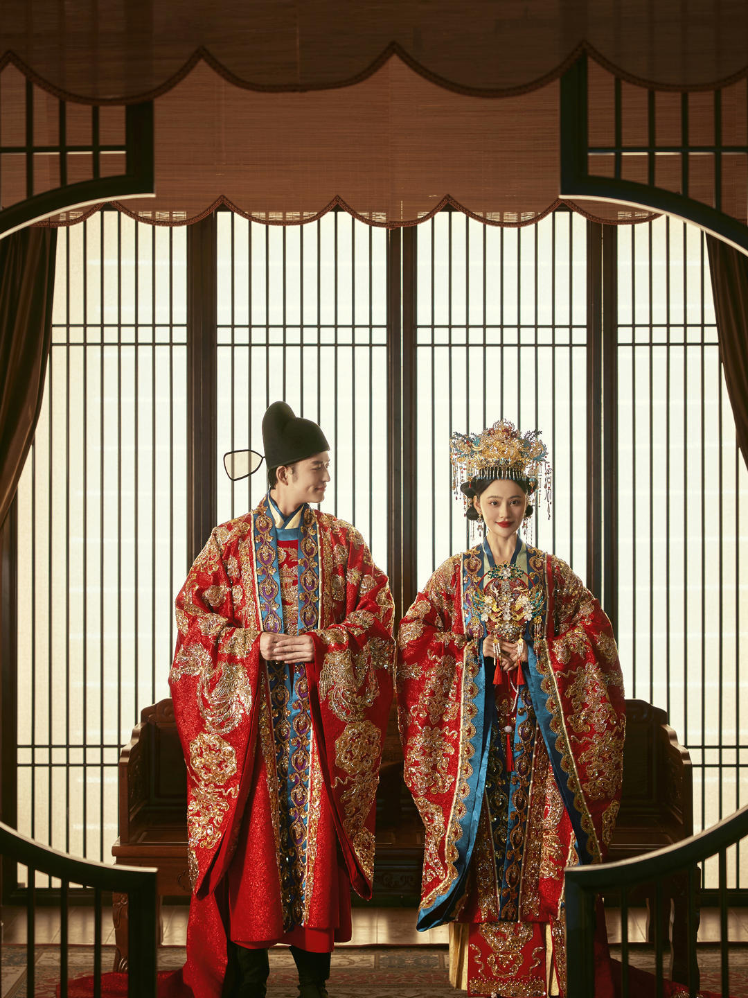 新中式汉服婚纱照
