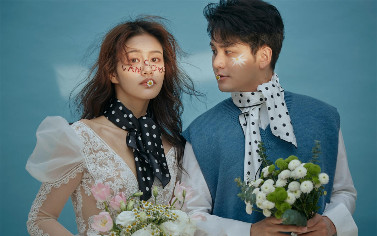 把婚纱照拍成杂志大片～甜酷氛围感超有feel