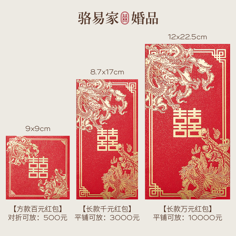 中式精美花纹红包