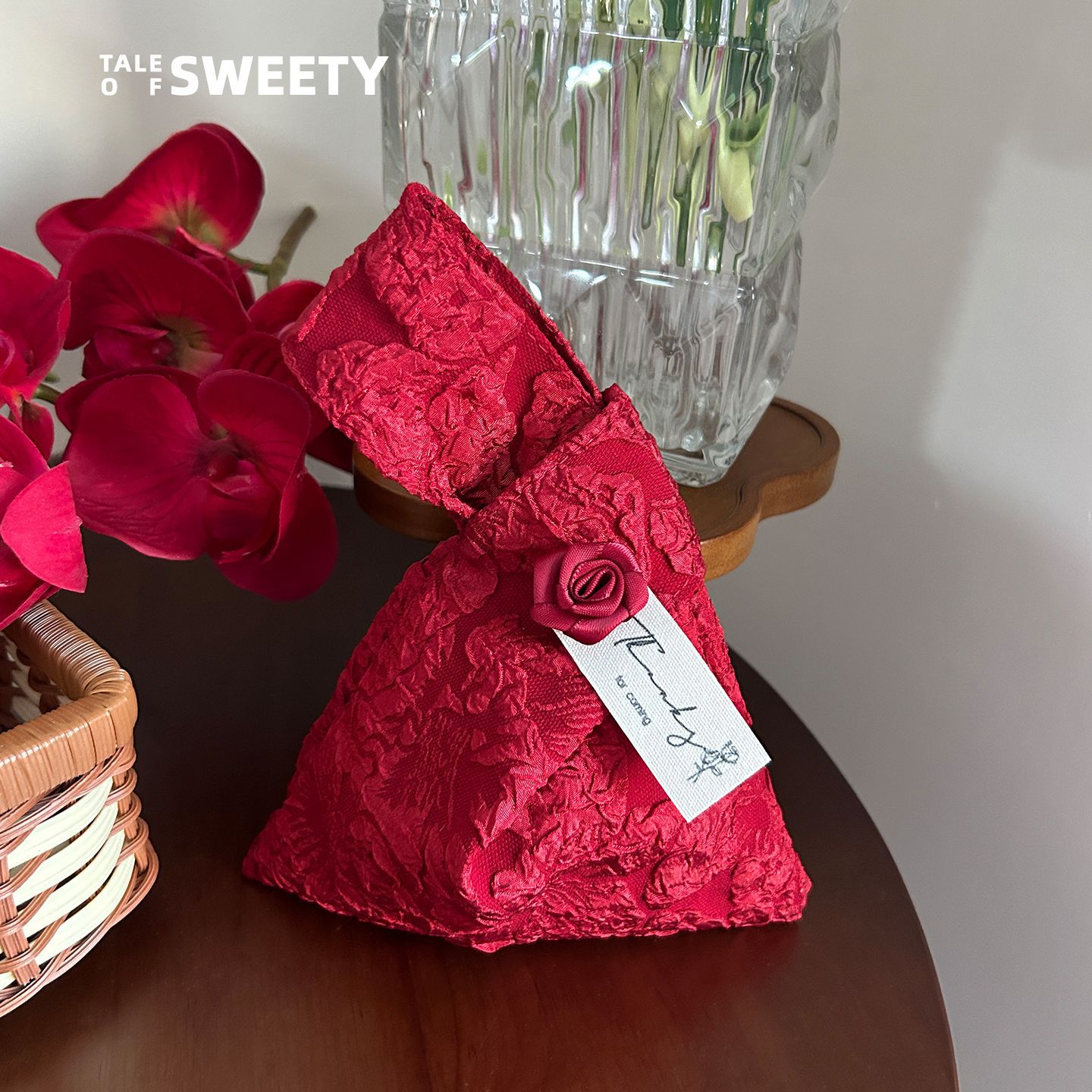 50个手腕喜糖袋子ins风