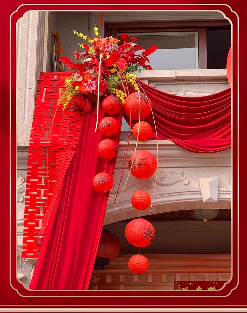 農(nóng)村庭院子自建房屋布幔