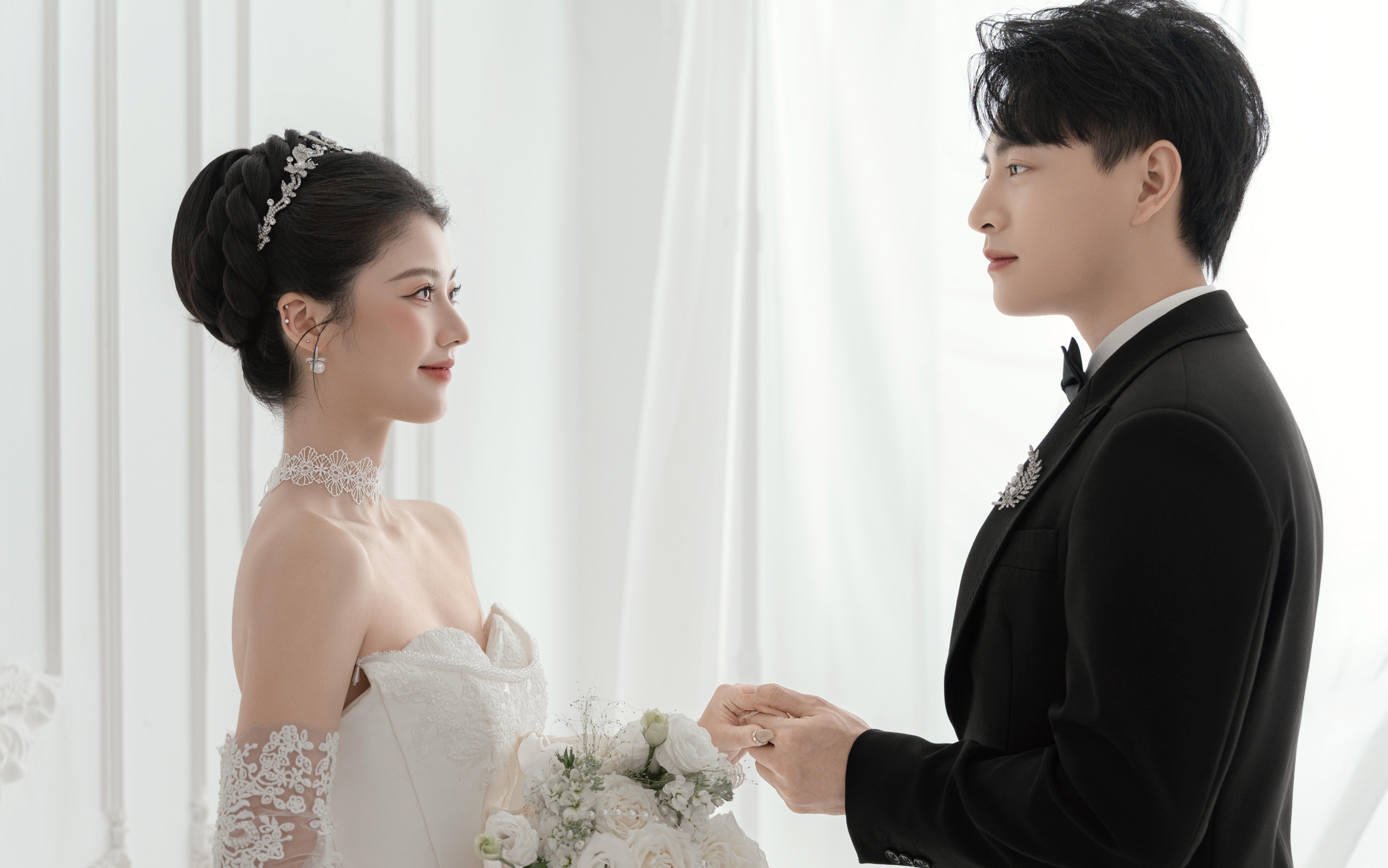 【永远不会出错的韩式主纱婚纱照】